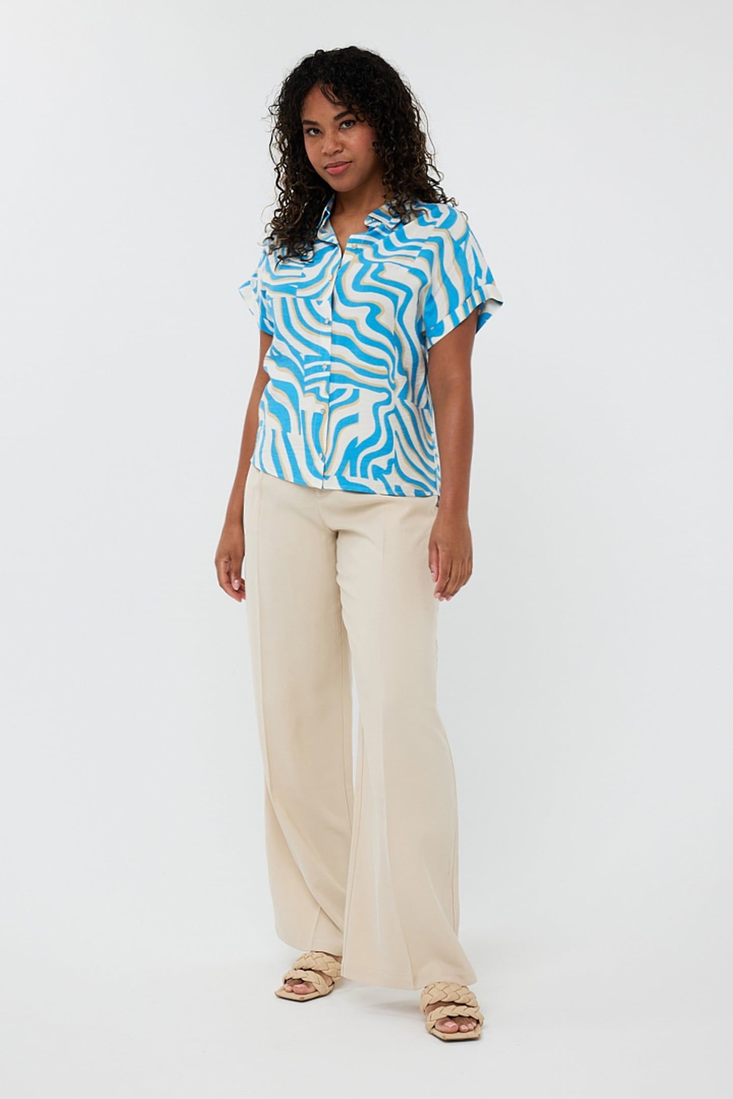 BLOUSE ELECTRIC ZEBRA PRINT 1