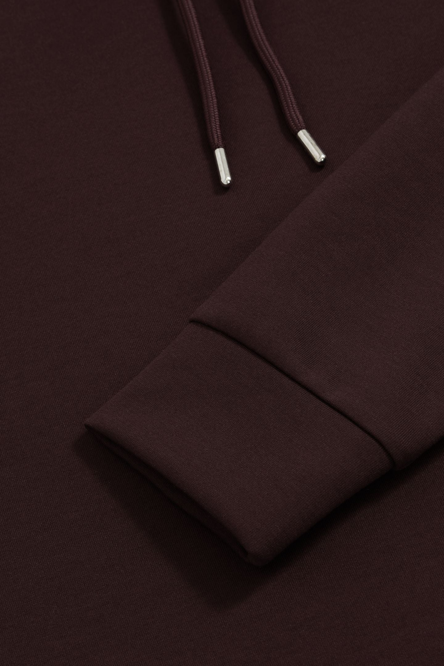 LS INTERLOCK HOODY CHERRY RED 4