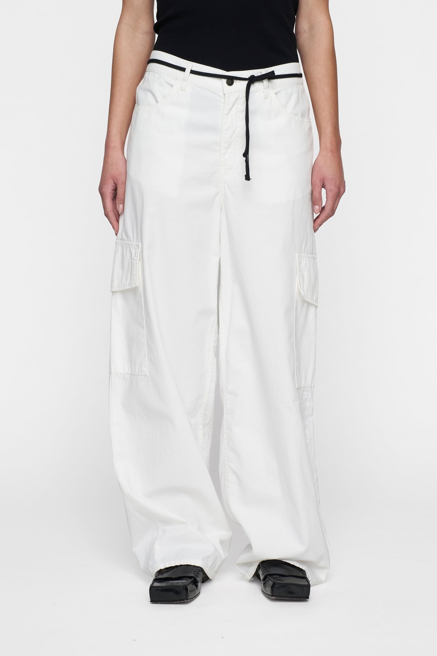 STATEMENT SAFARI PANTS ECRU 2