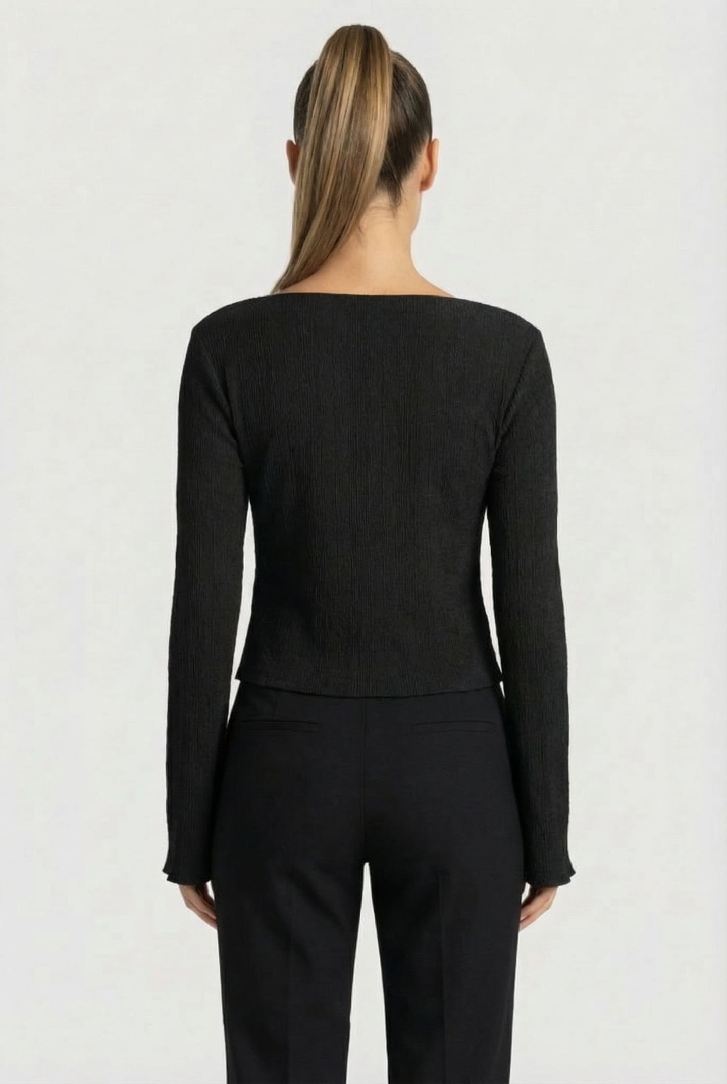 NIKKI BLOUSE BLACK 2