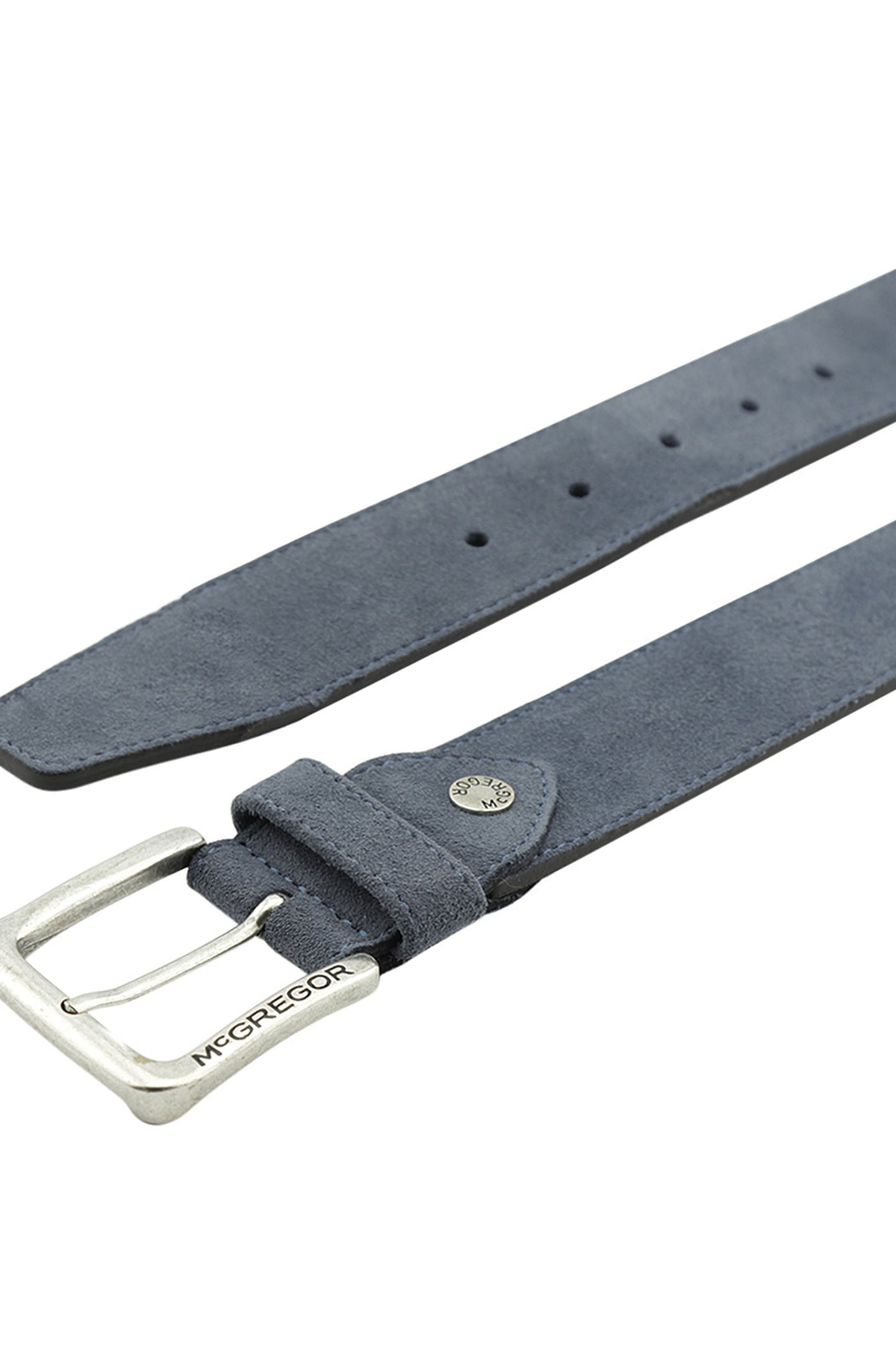 SUEDE BELT VINTAGE BLUE 3