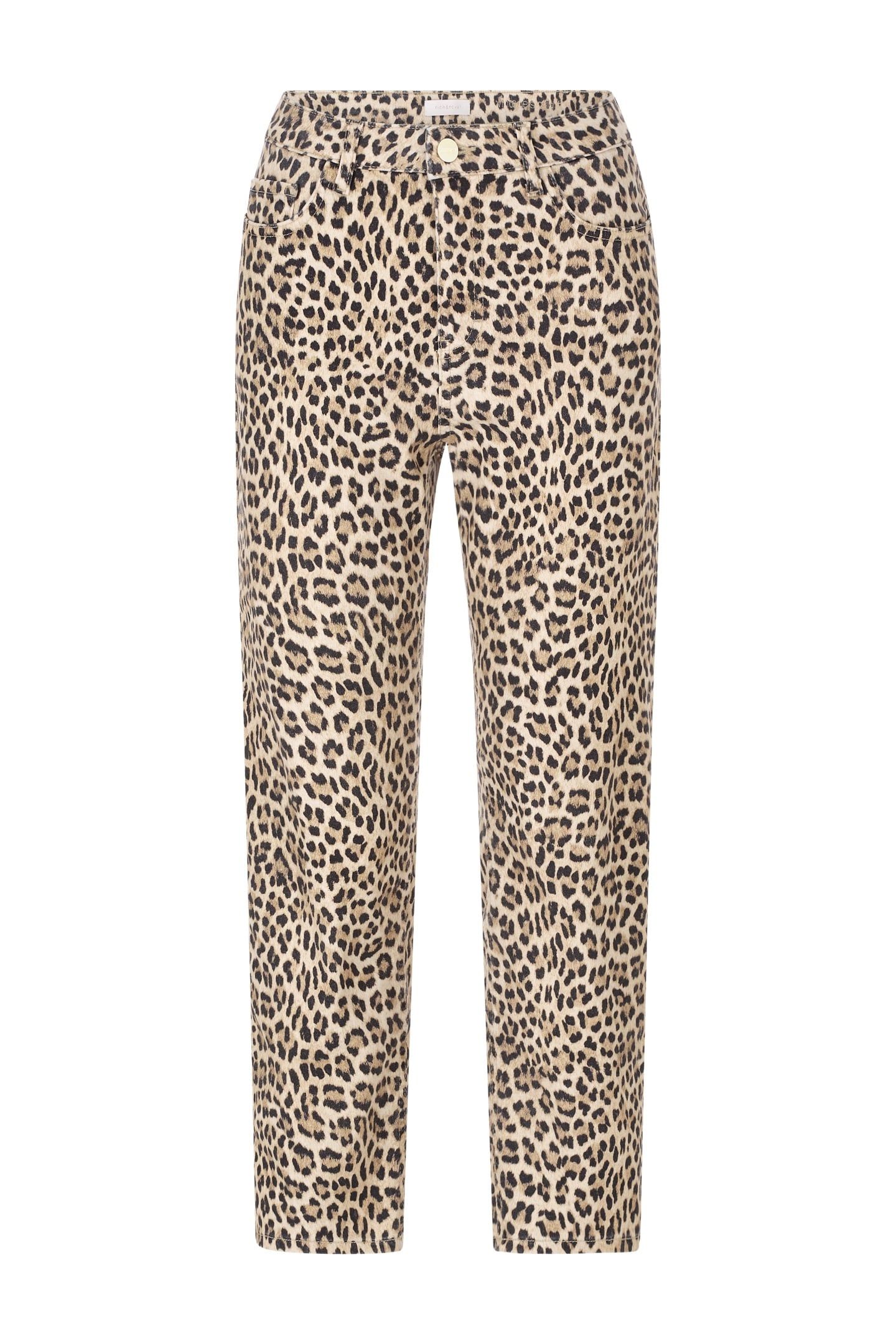 VINTAGE STRAIGHT LEOPARD PRINT CAFFEE LATTE 4