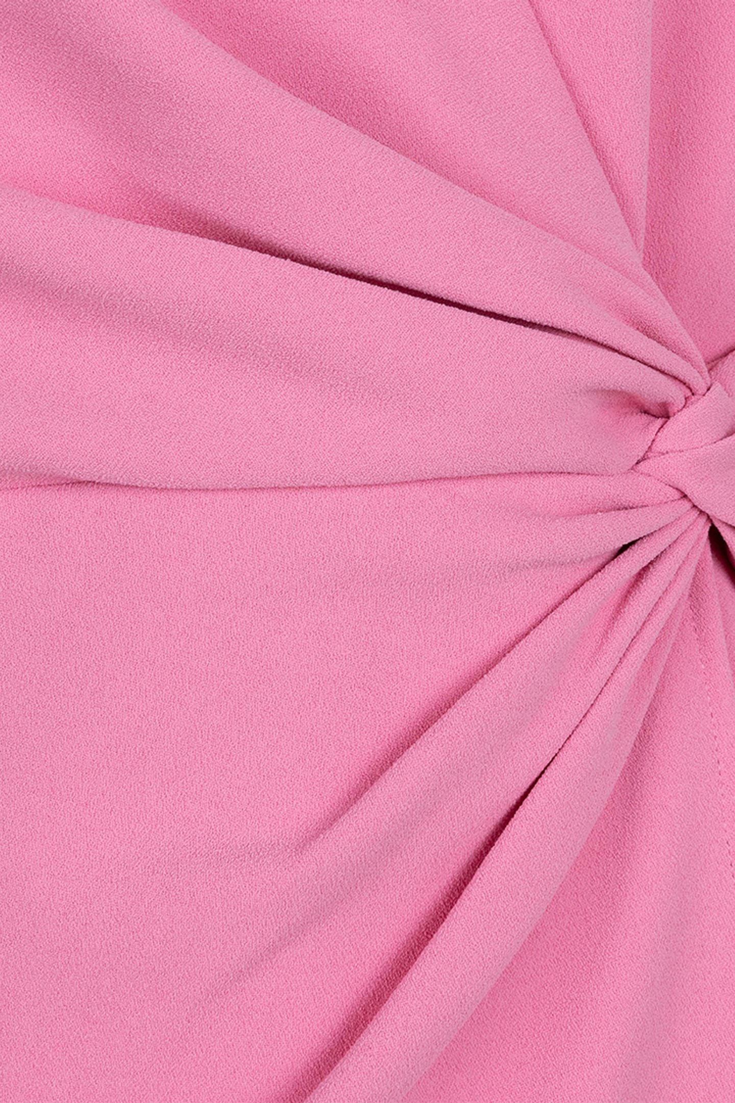 DRESS OVERLAP KNOT S/SLVE ROSE 7