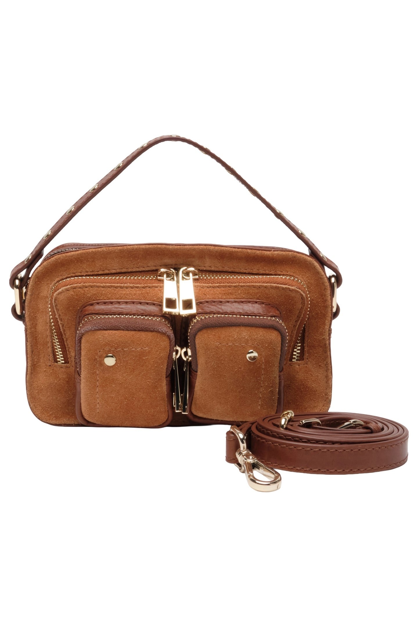HELENA SUEDE TOFFEE W. GOLD 4