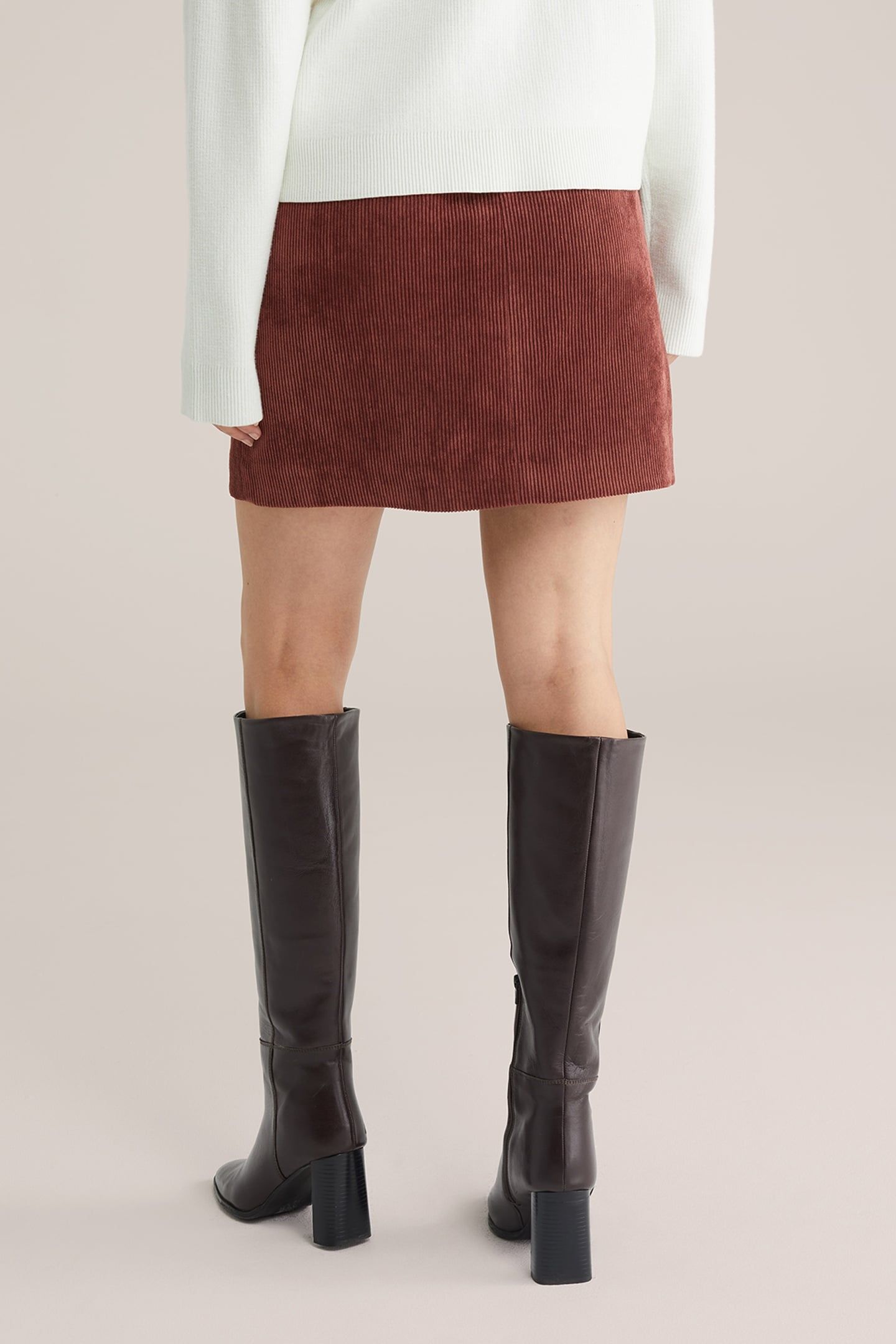SKIRT MINI LENGTH VINTAGE RED 3