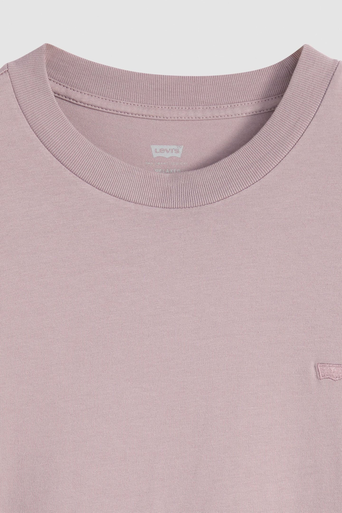 BOX TEE PATCH HEM PURPLE DOVE 2