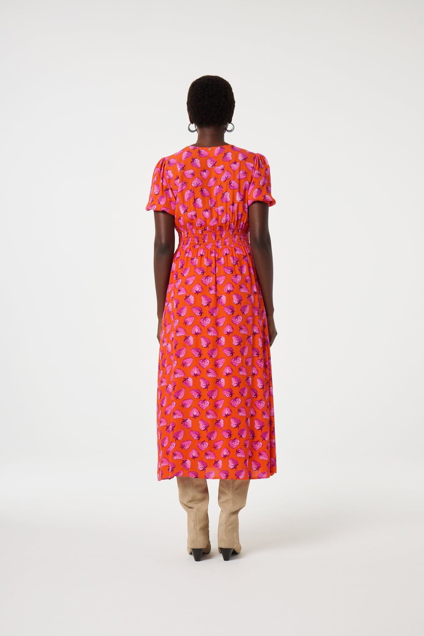 BONNA DRESS TANGERINE/PINK DREAM 3