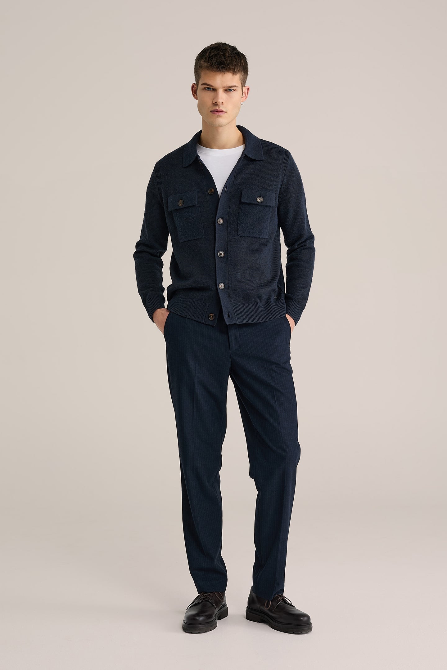 CARDIGAN DARK BLUE 2