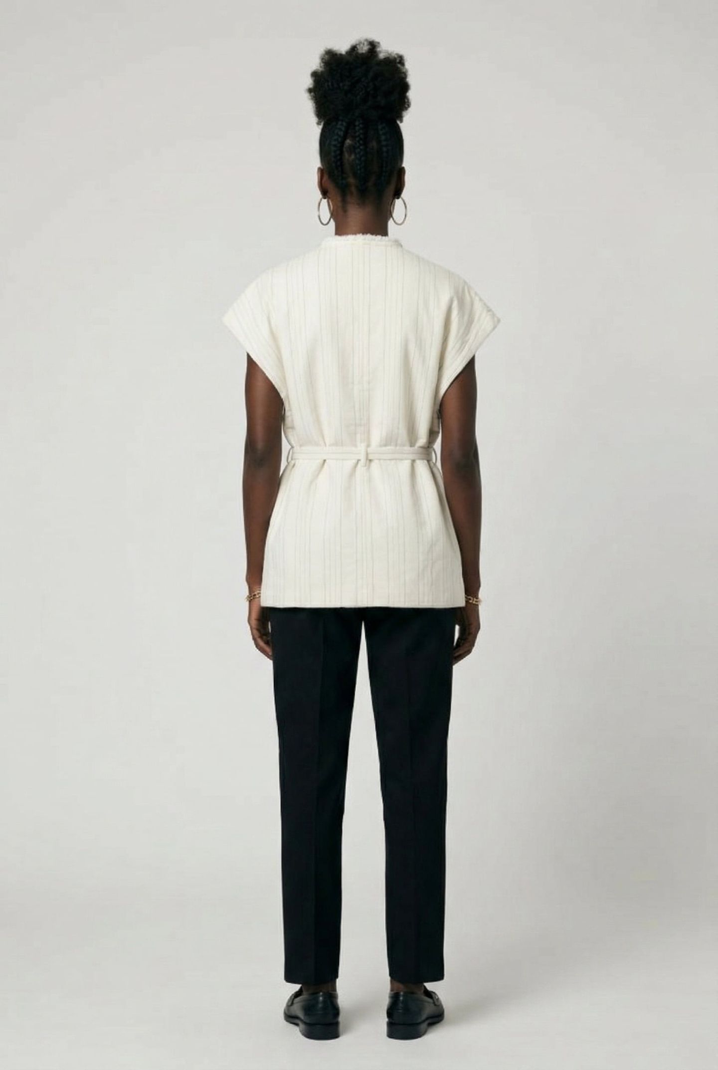 EVITA SS BLAZER WHITE 2