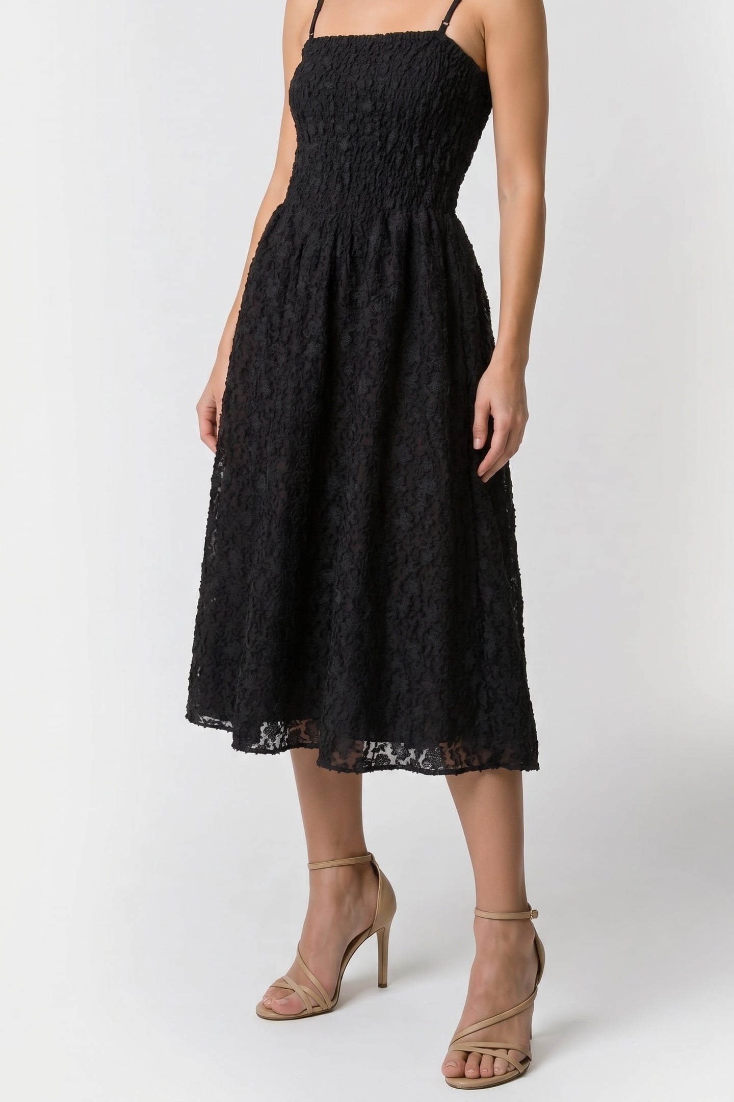 LUNA DRESS BLACK 1