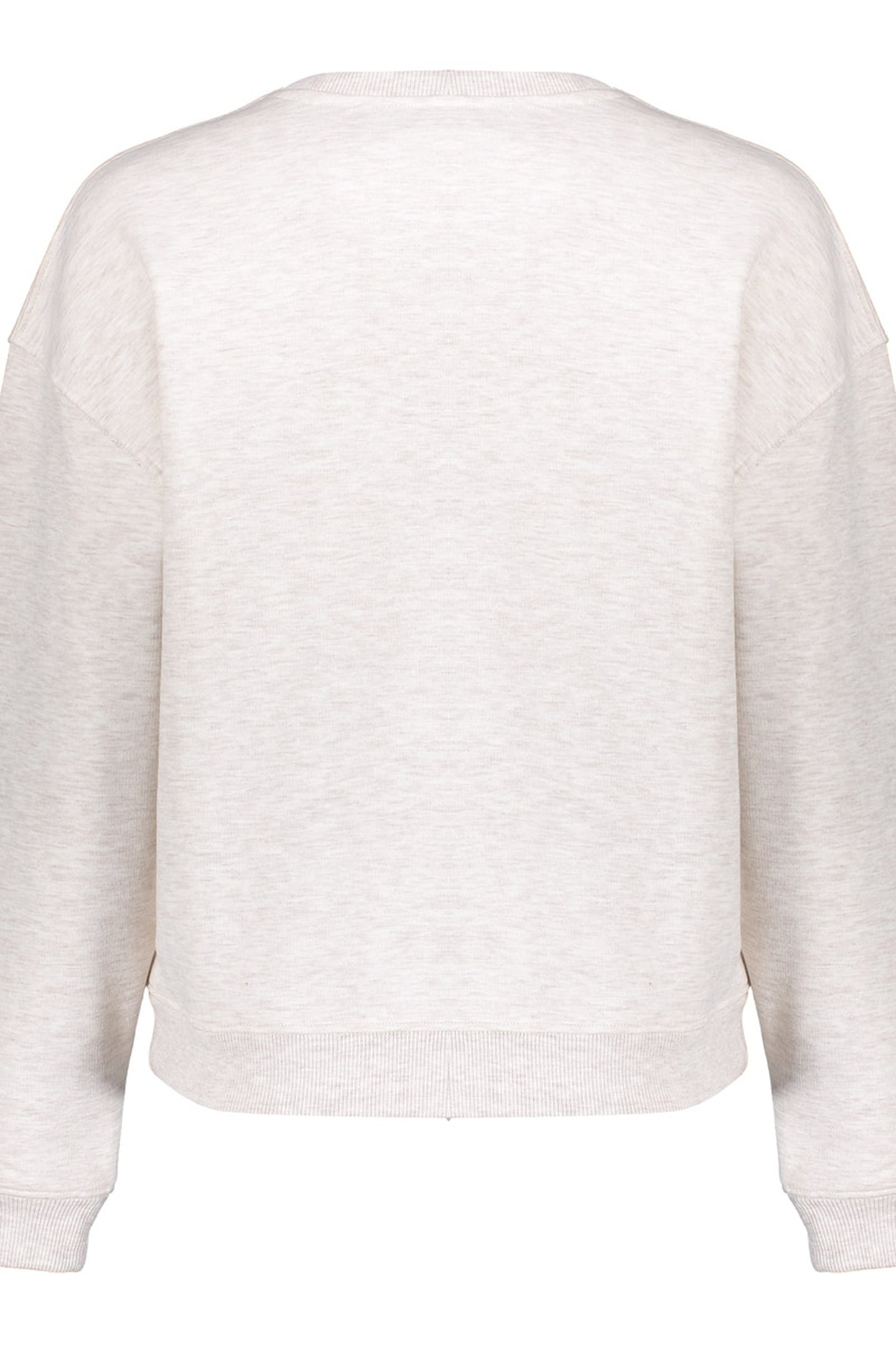 SWEATER "BOSTON" BEIGE MELANGE/GREEN 2