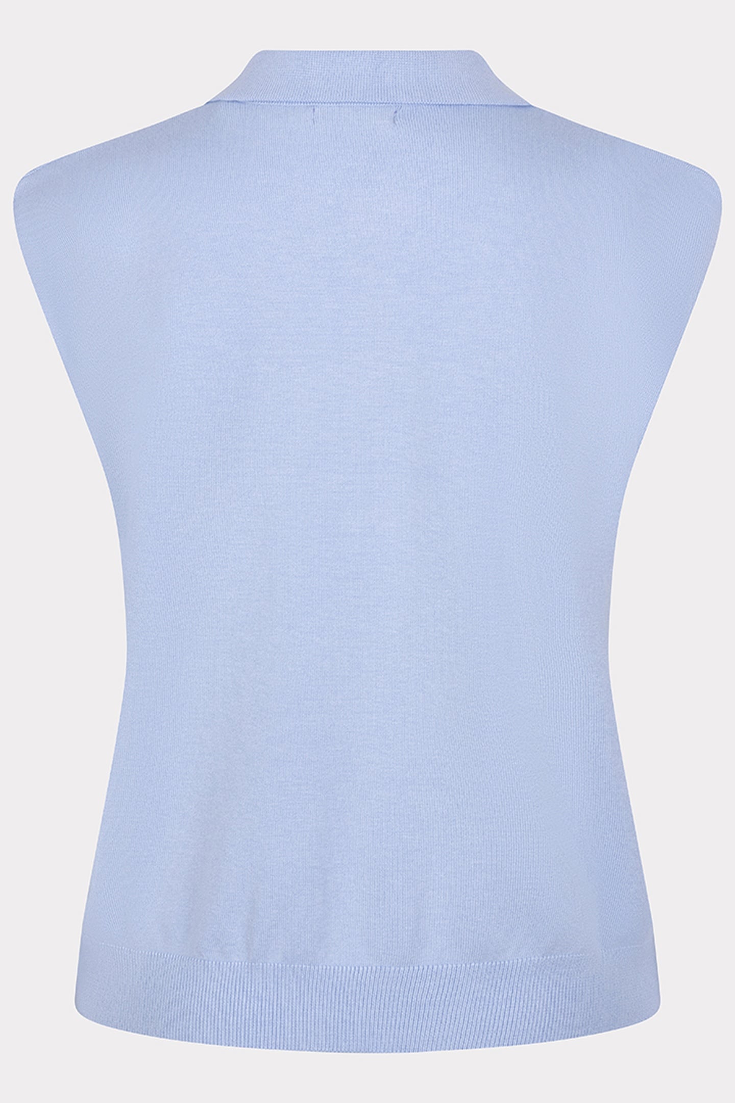 TOP POLO SLV/LSS BASIC KNIT SKY BLUE 6