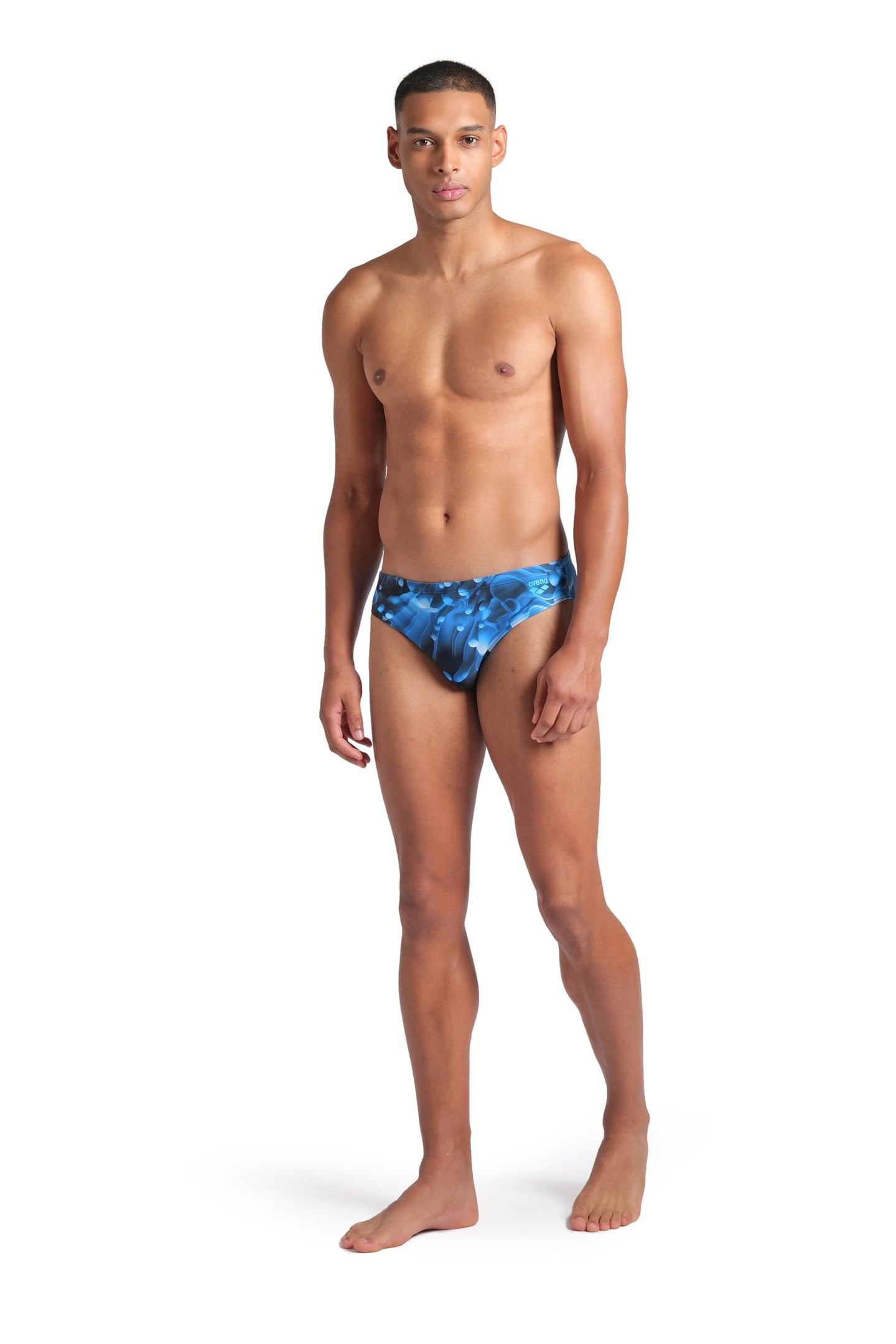 SWIM BRIEFS ALLOVER BLUE MULTI 2
