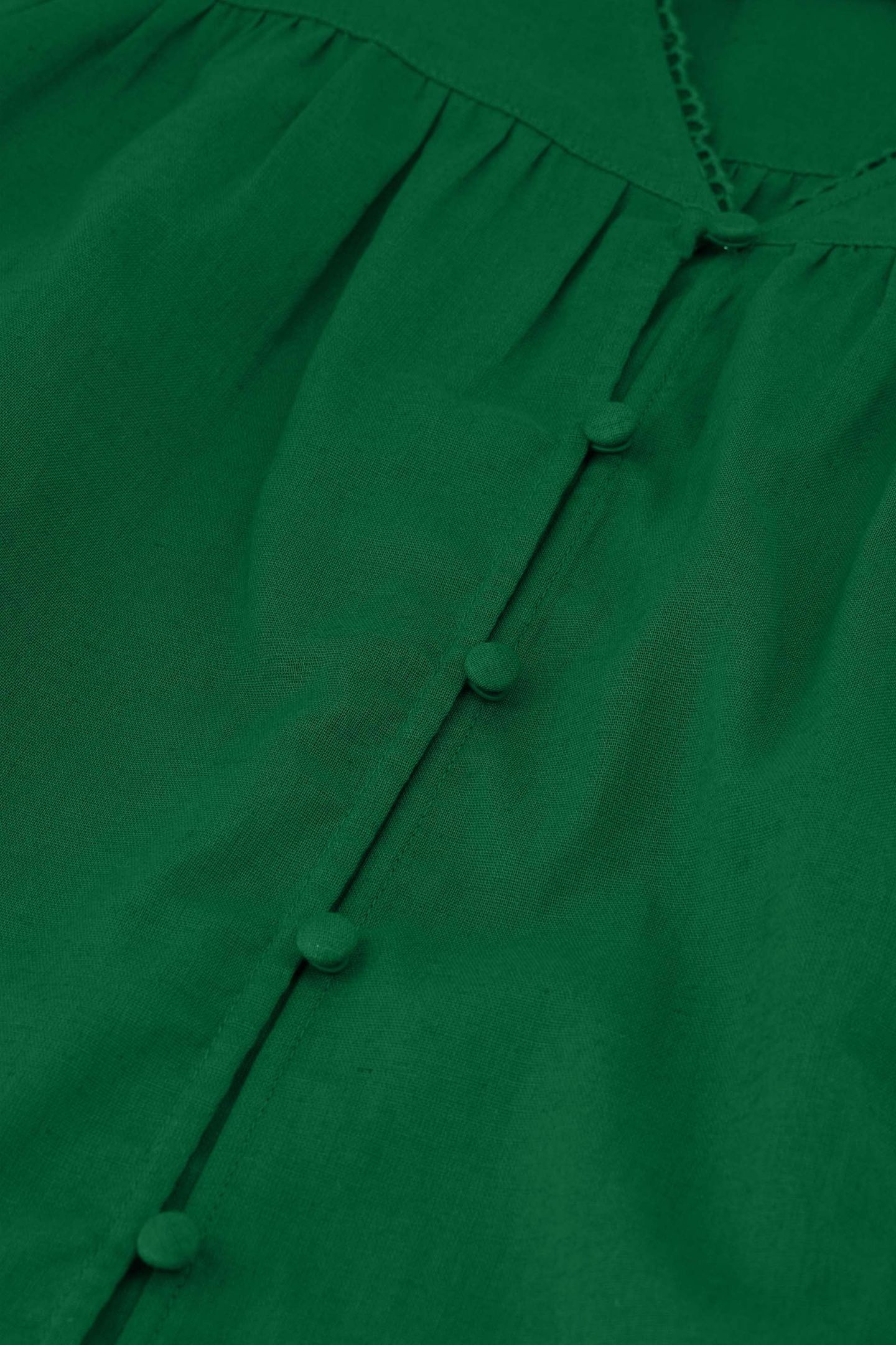 JUNO BLOUSE GREEN GLOW 5
