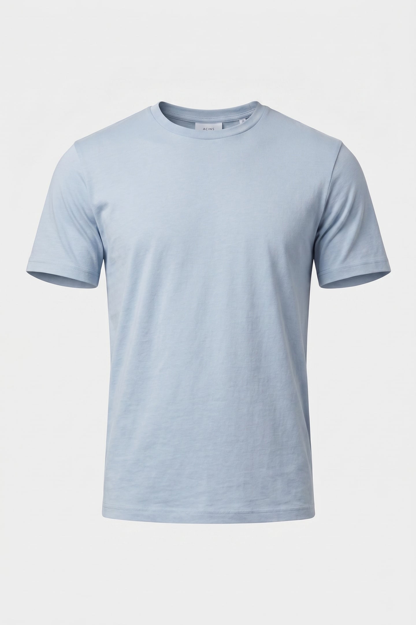 CREW NECK JERSEY DUSTY BLUE 3