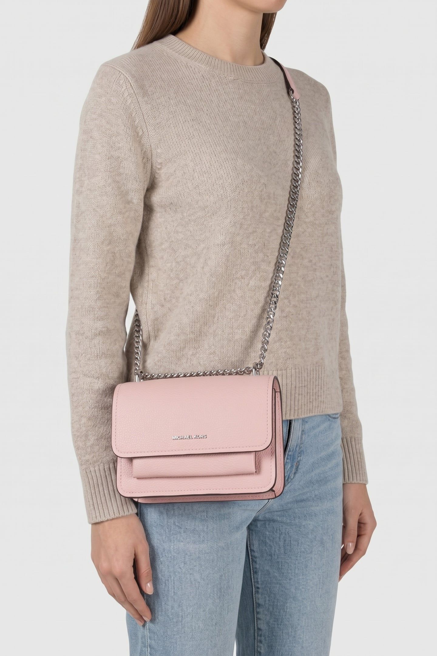 SMALL CROSSBODY SMOKEY ROSE 1