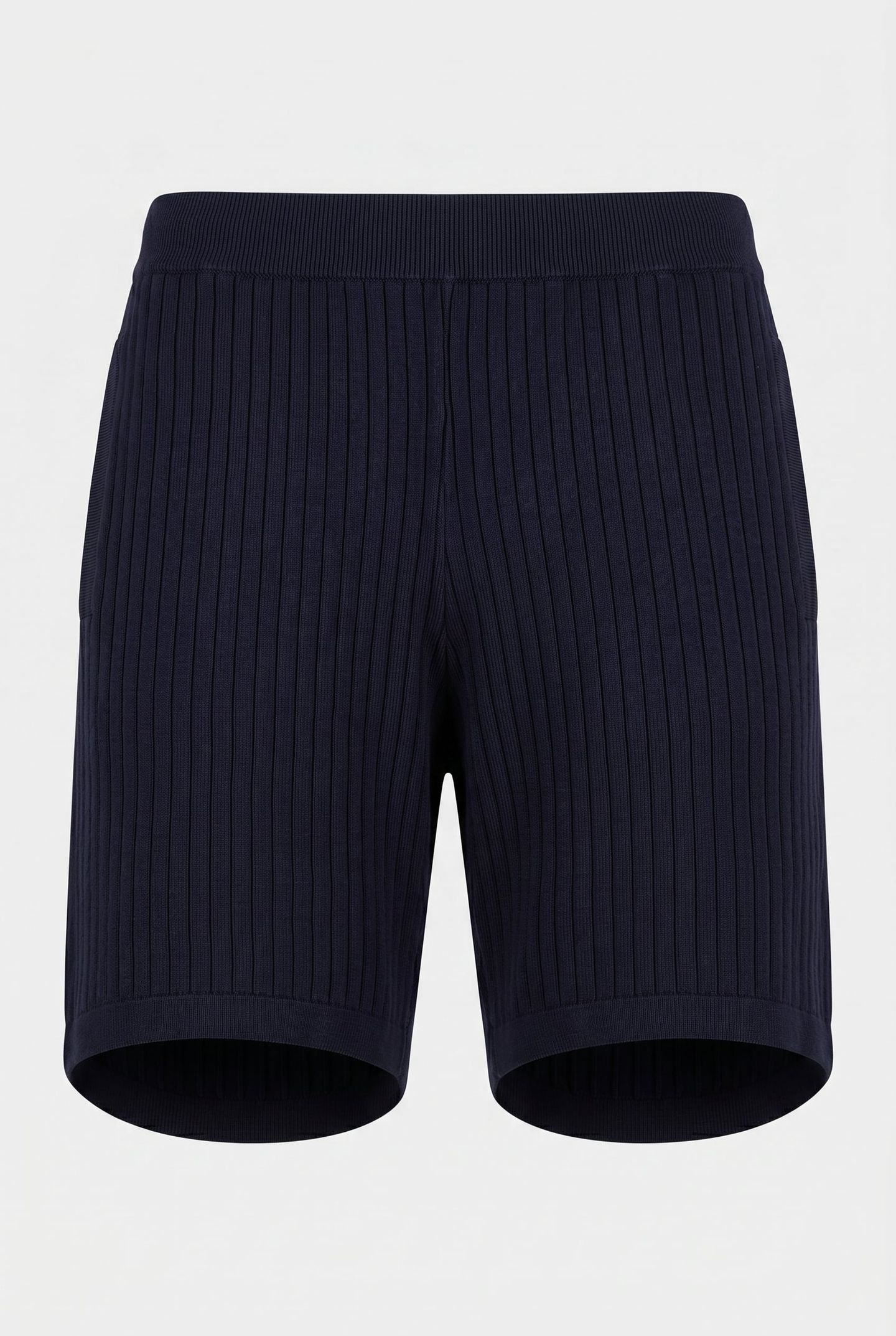 KNITTED SHORT NAVY 3