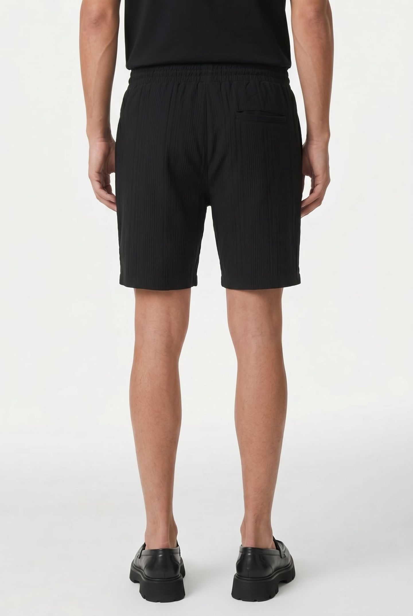 DRAWSTRING JERSEY SHORT BLACK 2