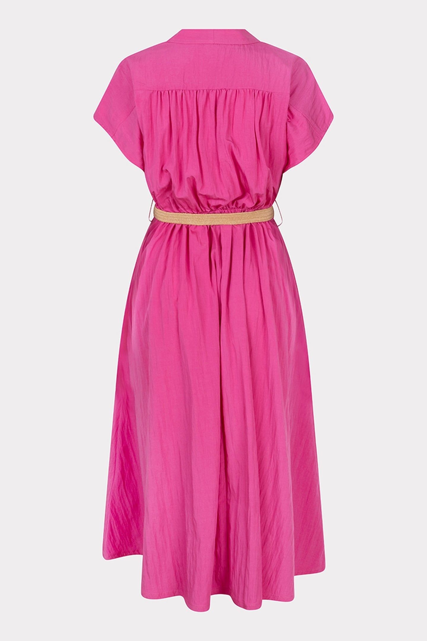 DRESS LONG WIDE PINK 5