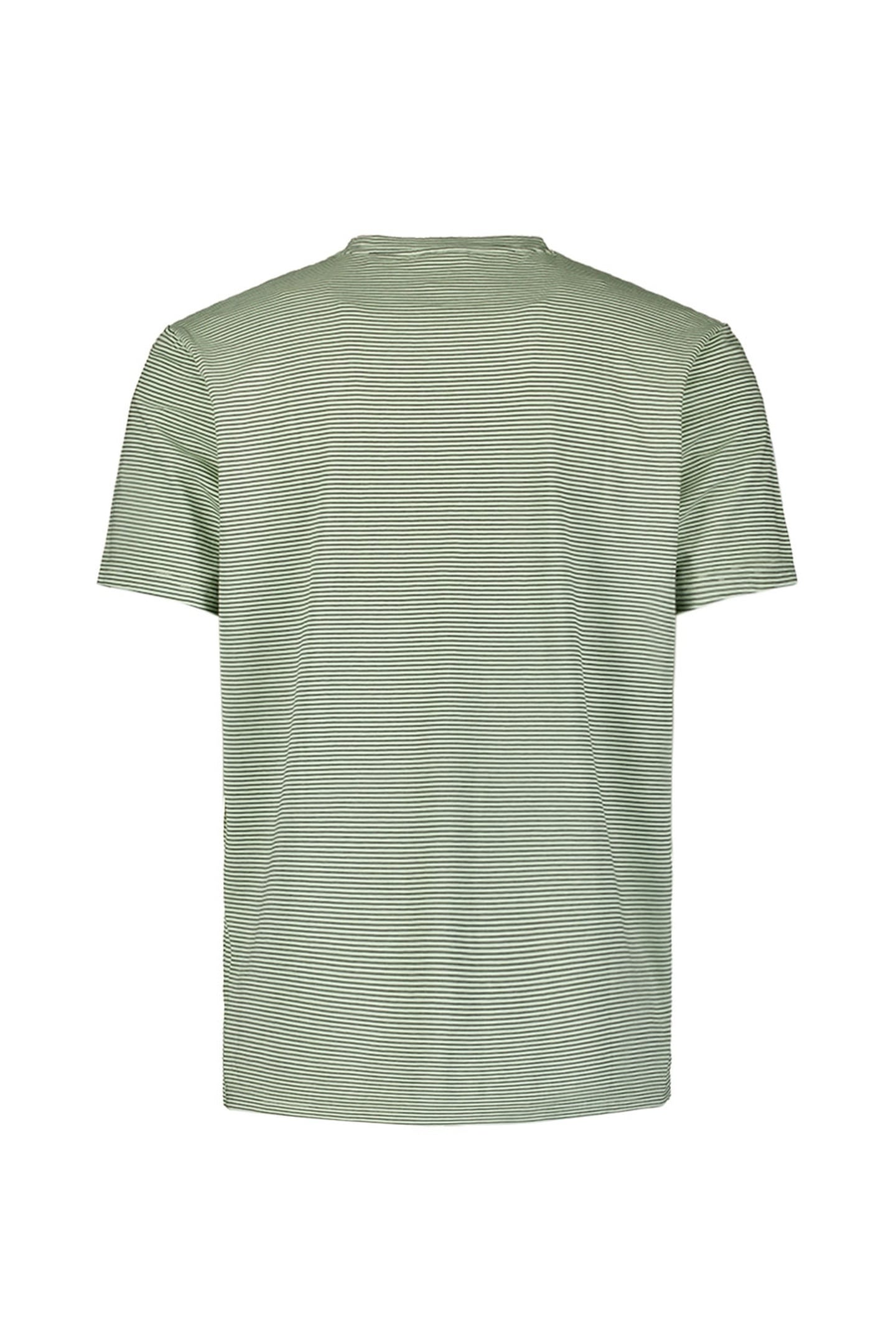 T-SHIRT CREWNECK STRIPES MINT 7