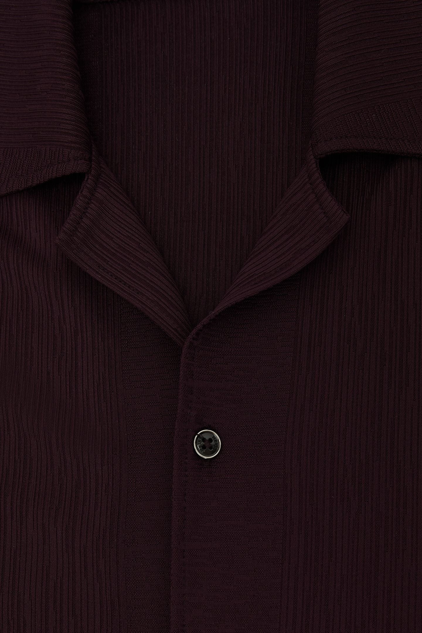 SS STRIPE JACQUARD CUBAN SHIRT CHERRY RED 6