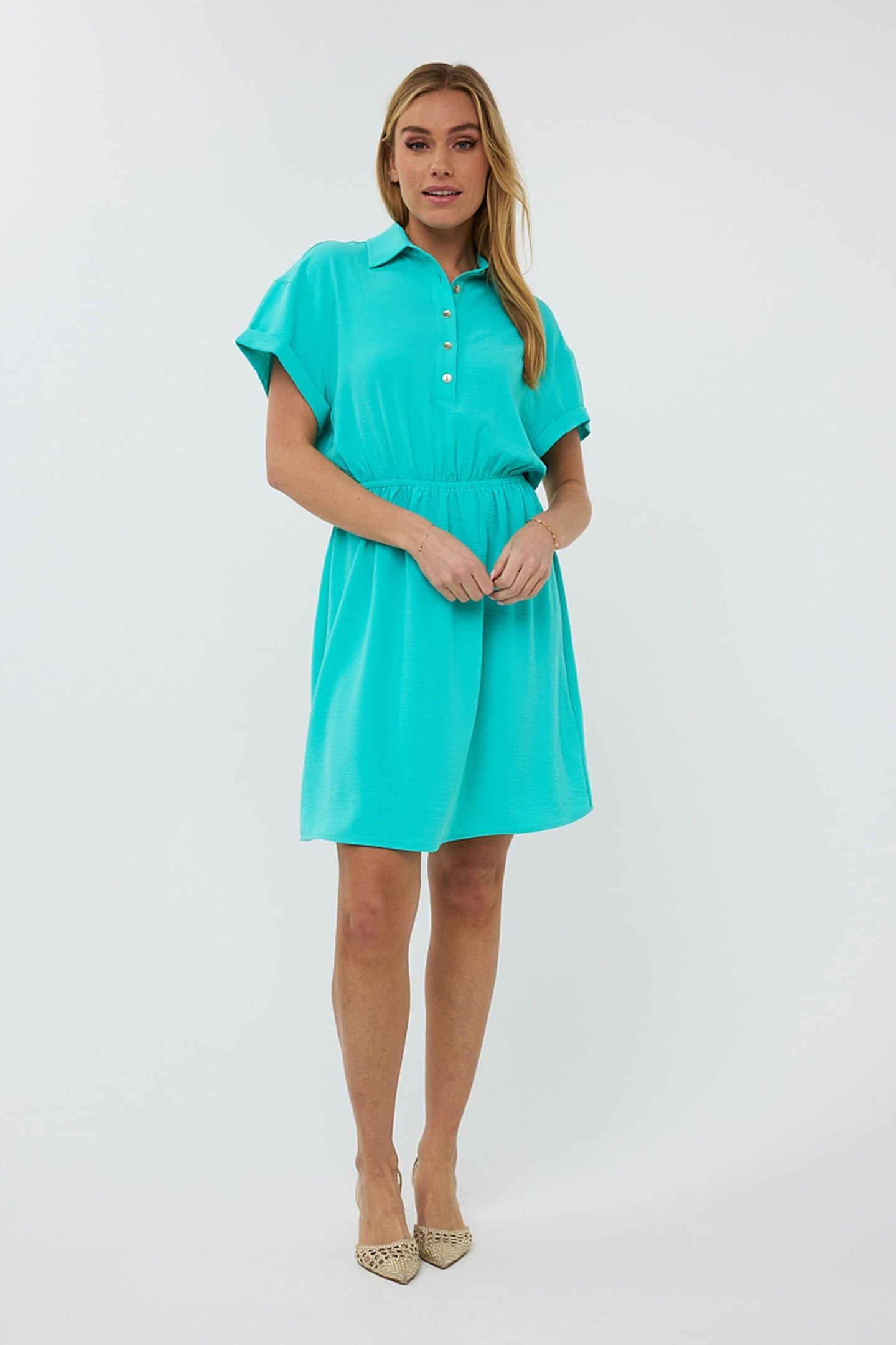DRESS CRINKLE LAGOON 3