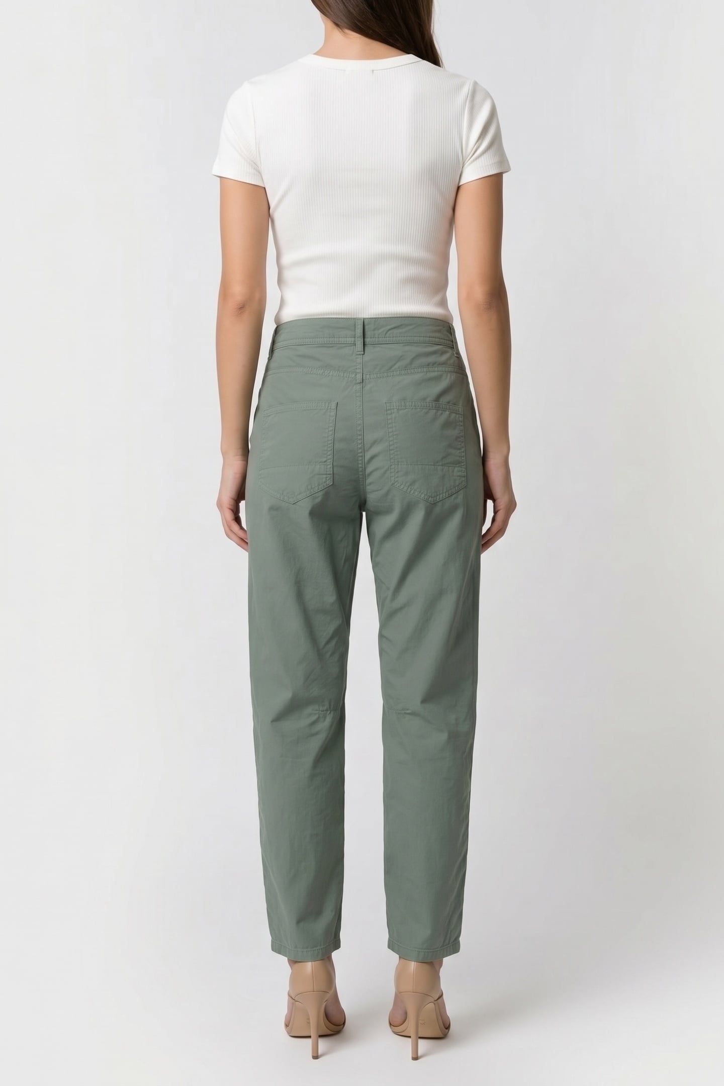 COCOON PANTS SUMMER PLAIN WEAVE SEA GLASS 2