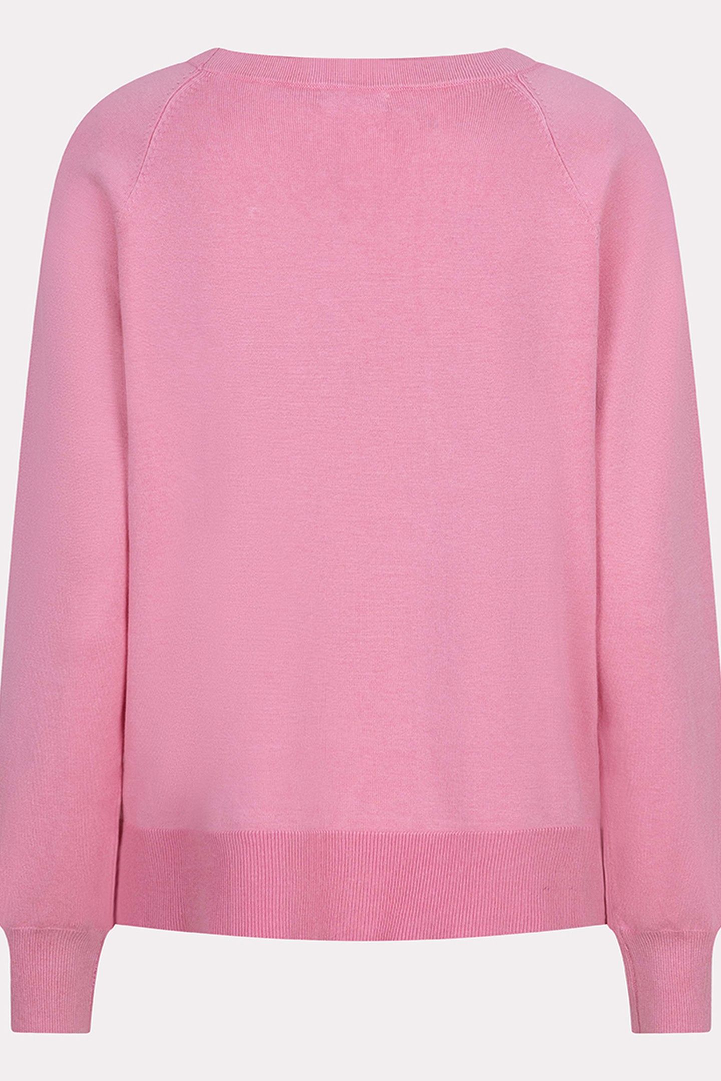 SWEATER RAGLAN BASIC KNIT ROSE 5