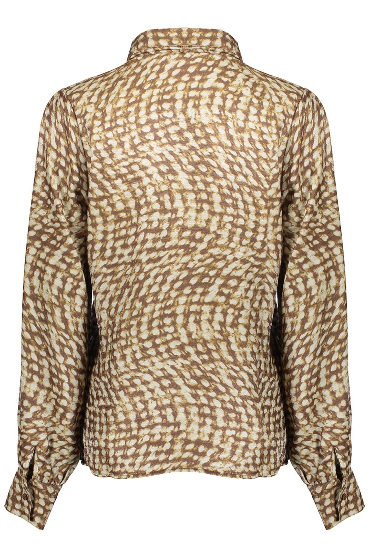 BLOUSE BROWN/SAND 2