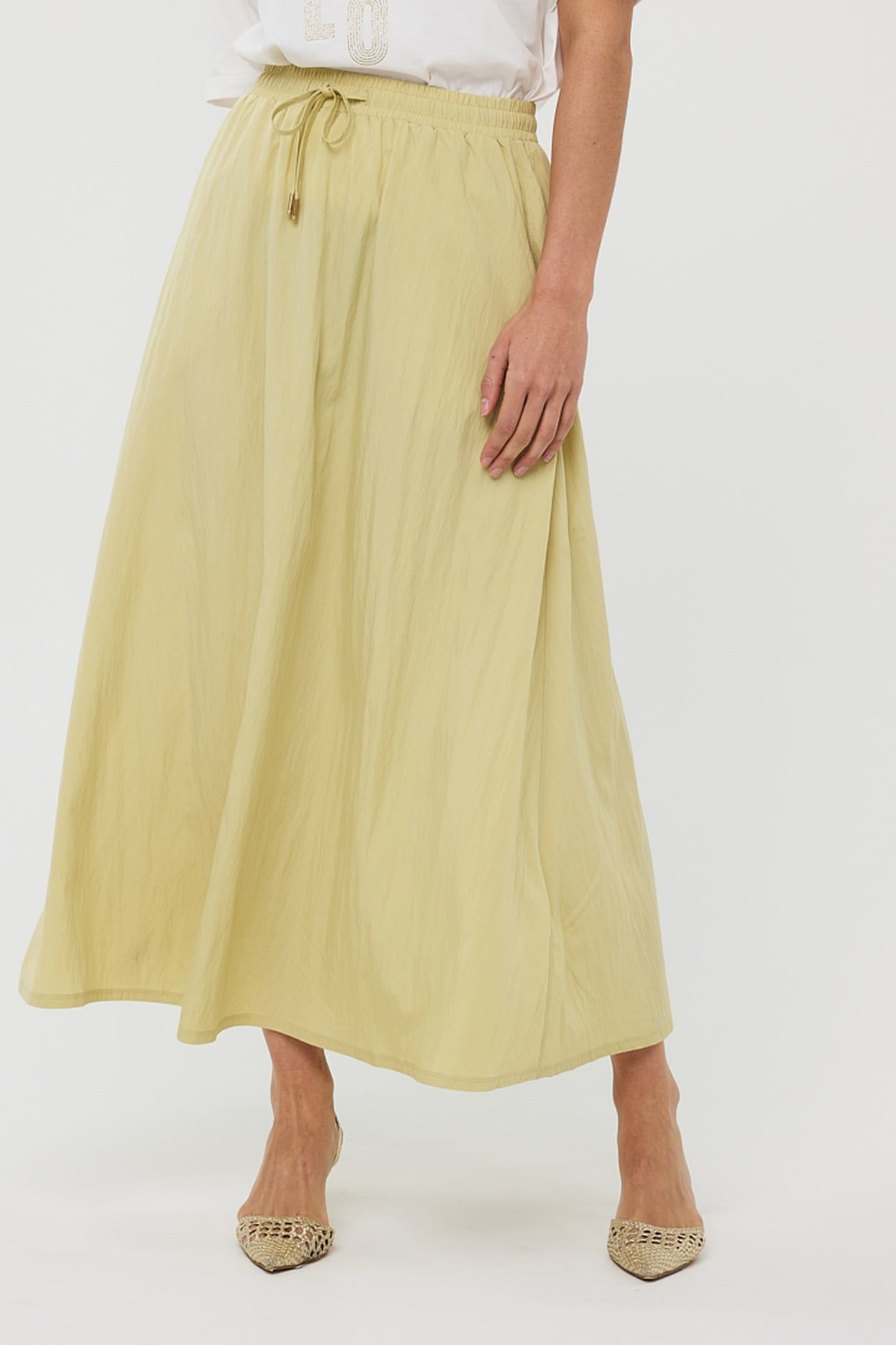 SKIRT MAXI WIDE LEMON PIE 2
