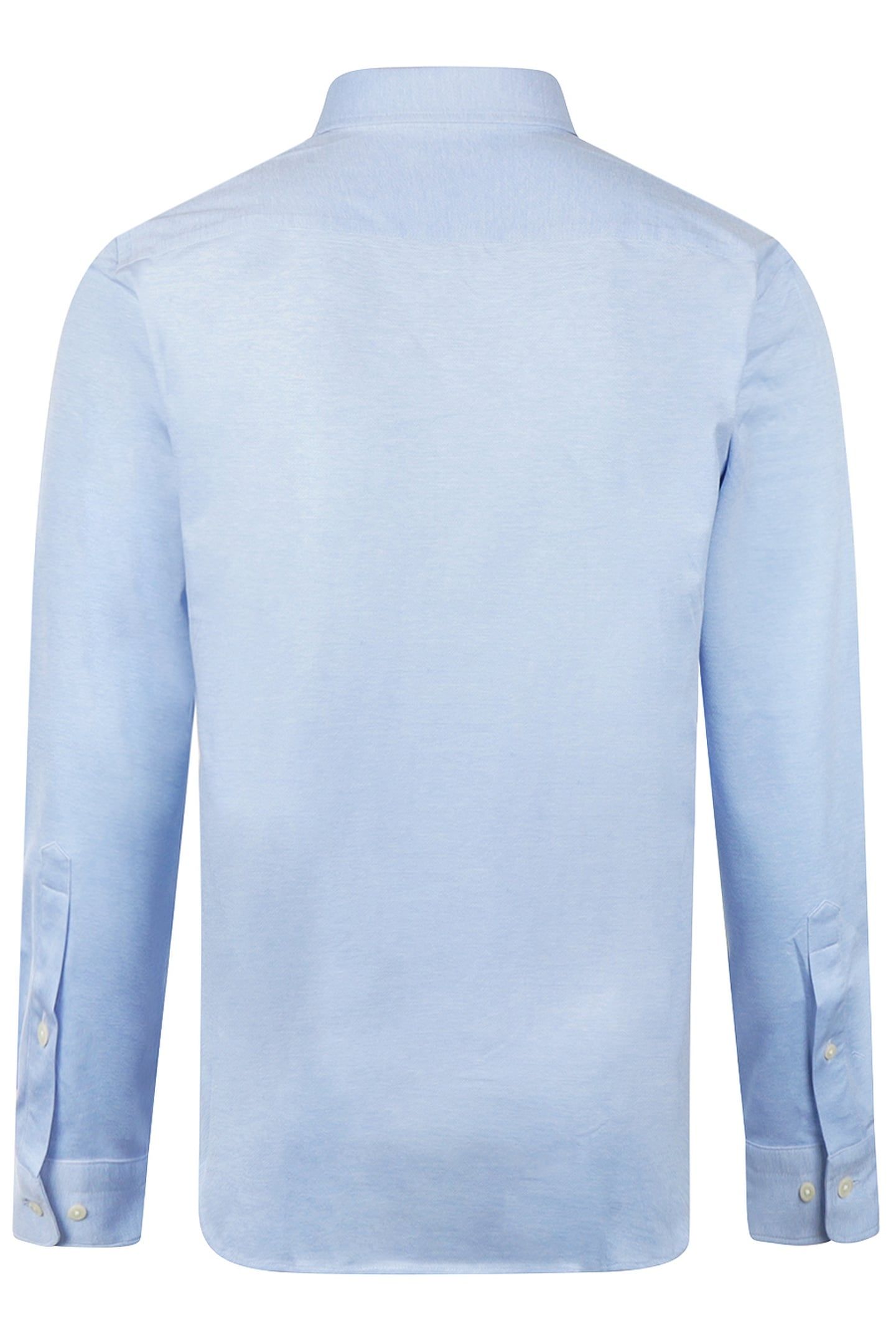 STRETCH PIQUE SHIRT LIGHT BLUE 4