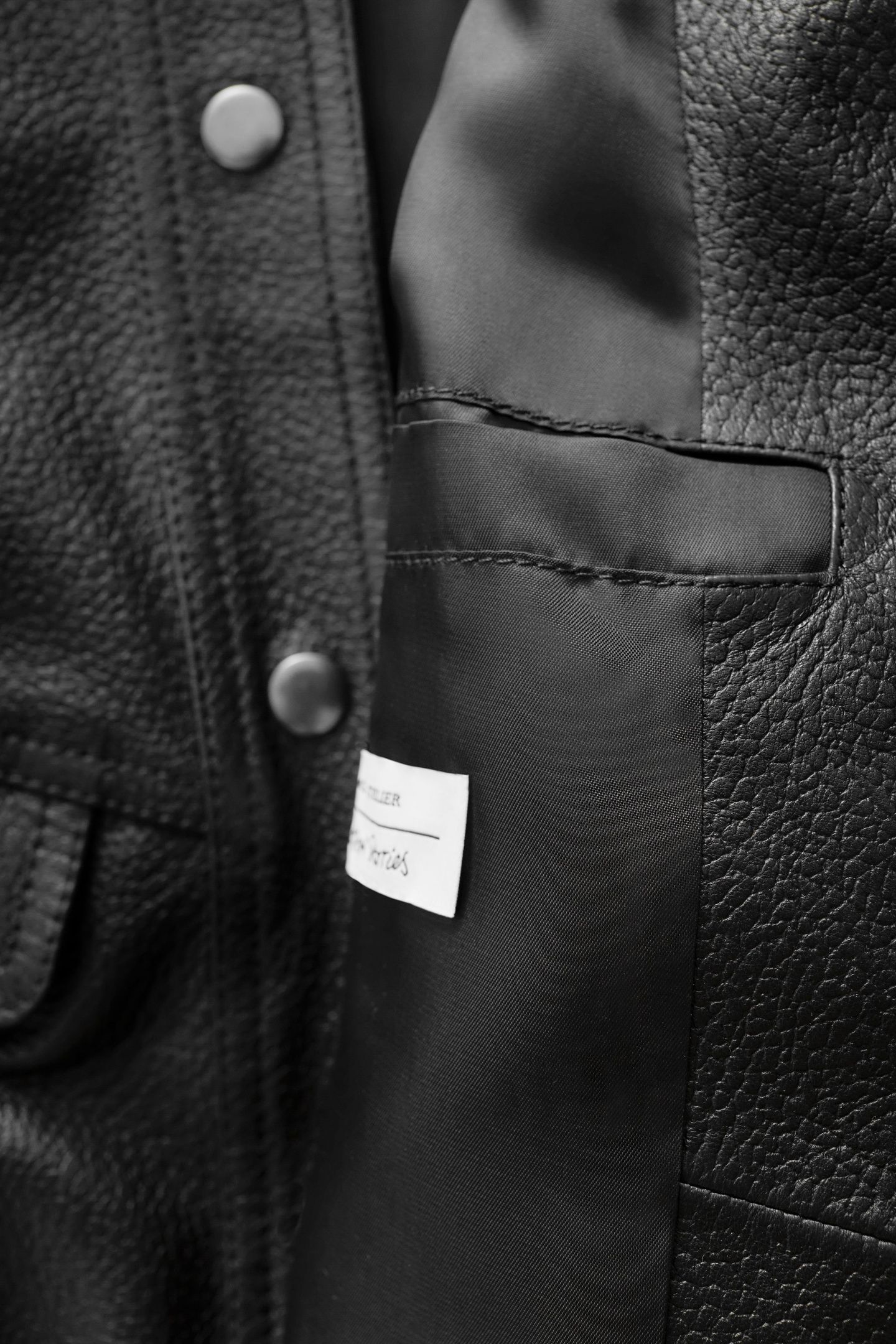 GABRIELLA LEATHER JACKET BLACK 6