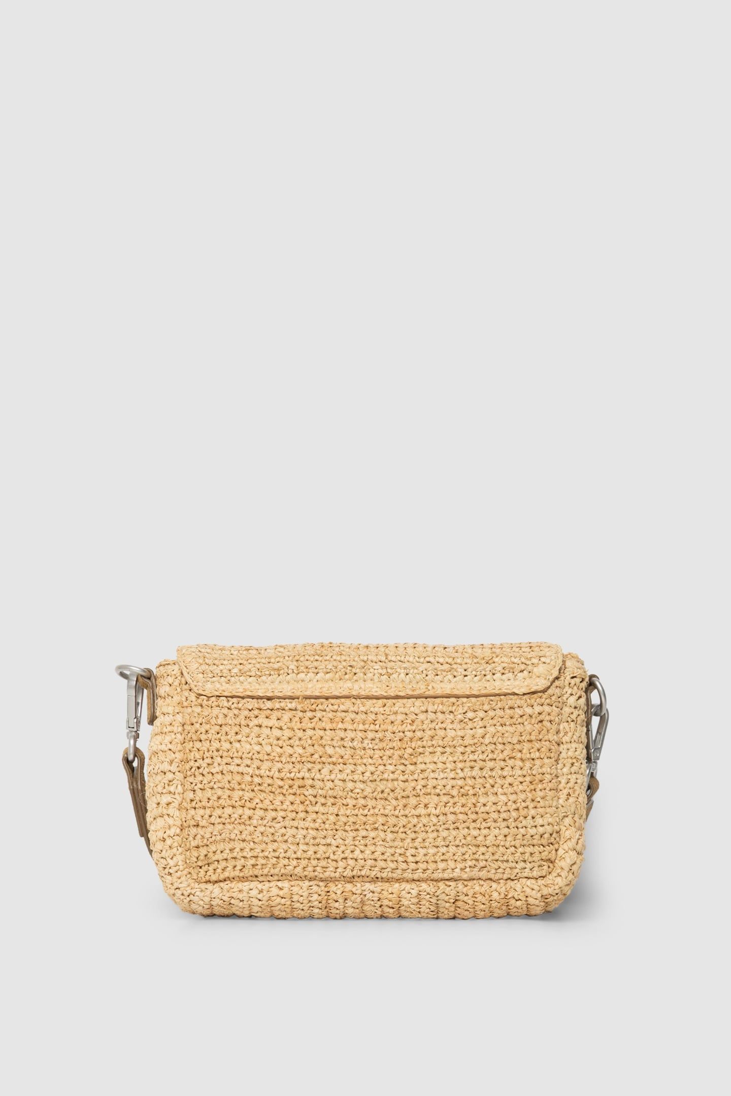 BEIGE RAFFIA AND SUEDE MIX THE 111 RAFFIA 4