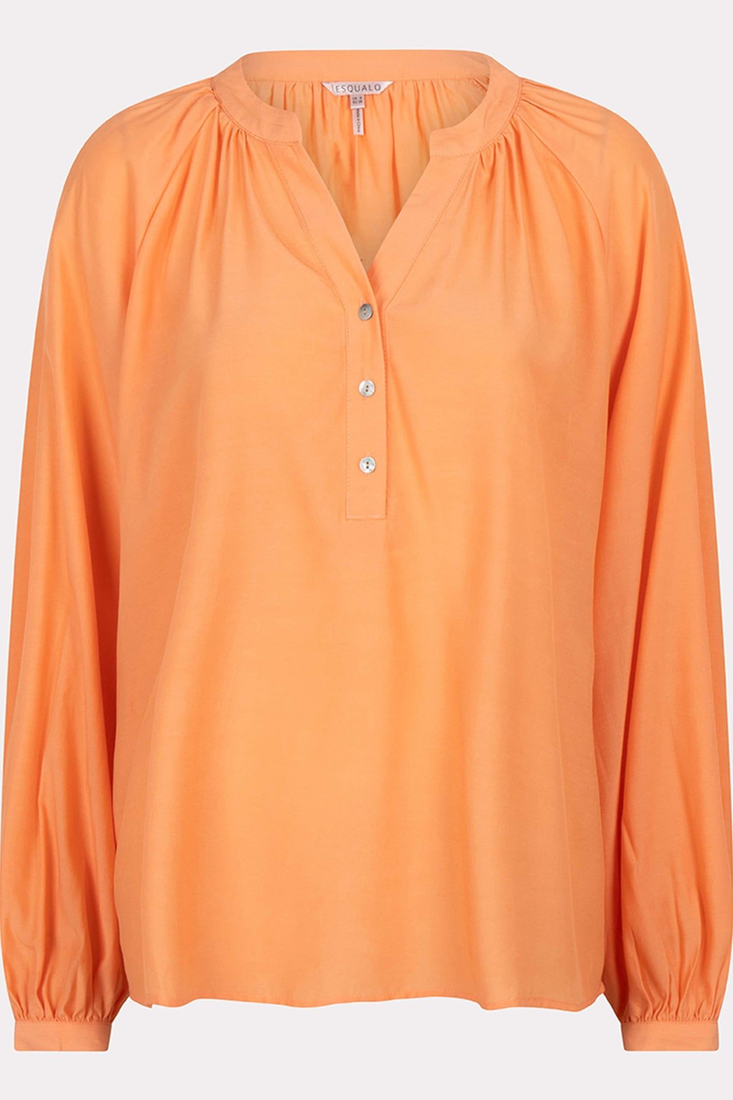 BLOUSE R-NECK RAGLAN APRICOT 5