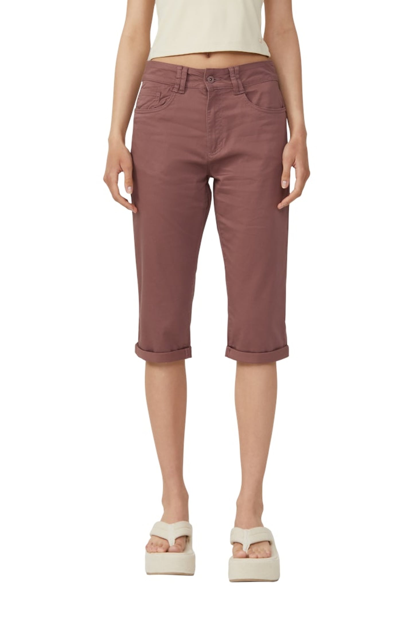 QS SHORTS DUSTY ROSE 1