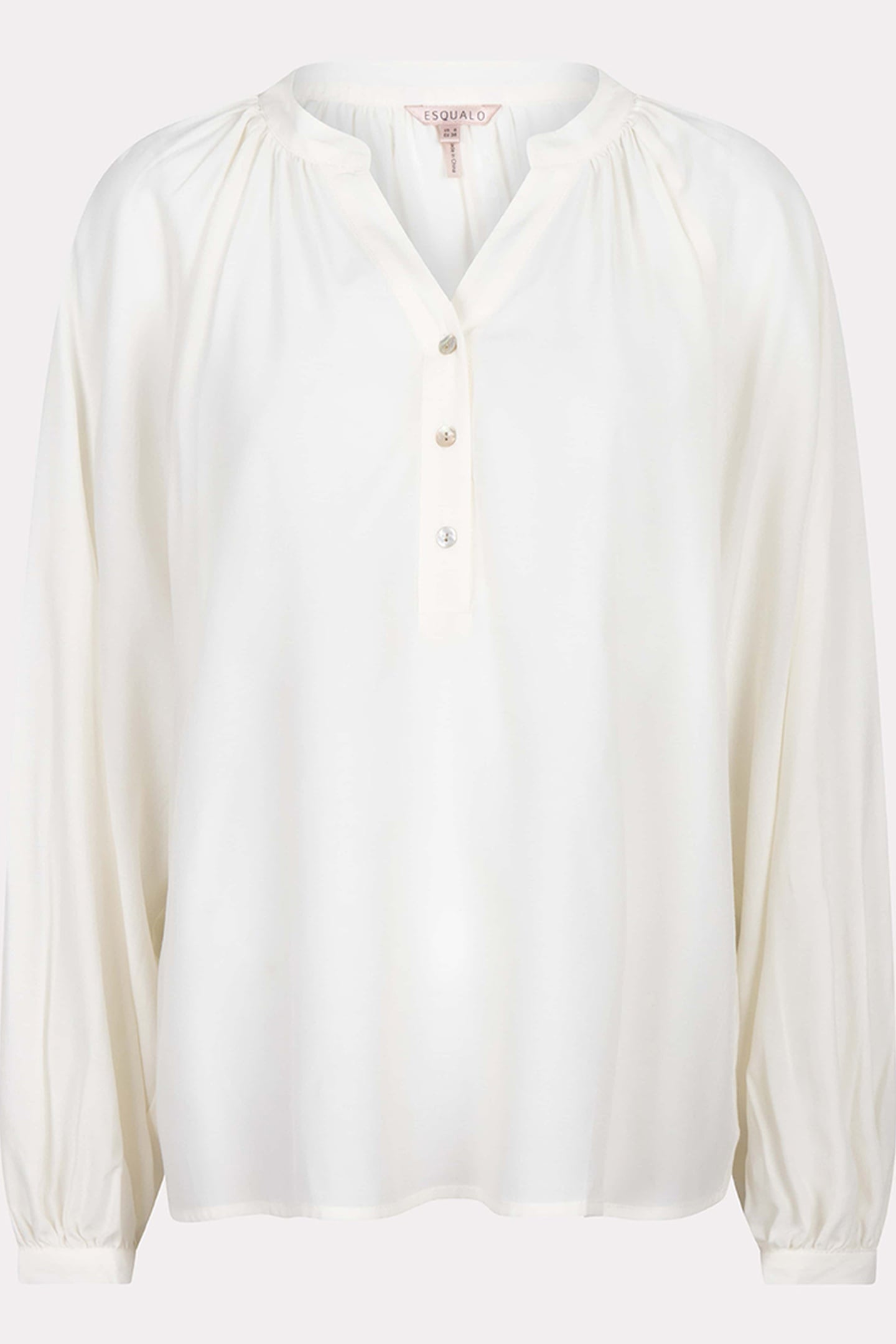 BLOUSE R-NECK RAGLAN OFF WHITE 5