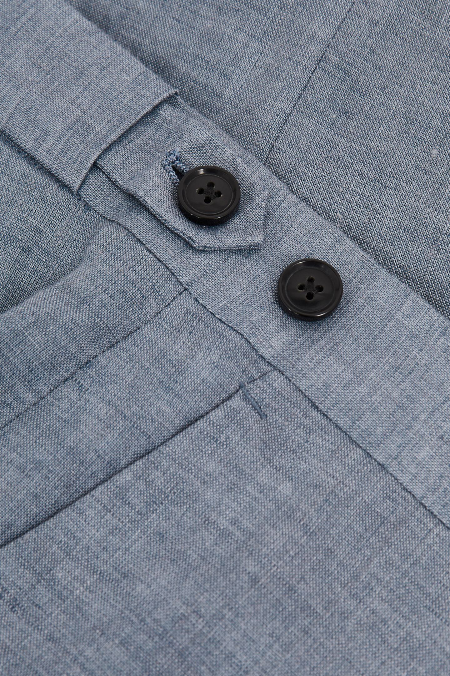 LINEN SLIM MIXER TROUSER AIRFORCE BLUE 7