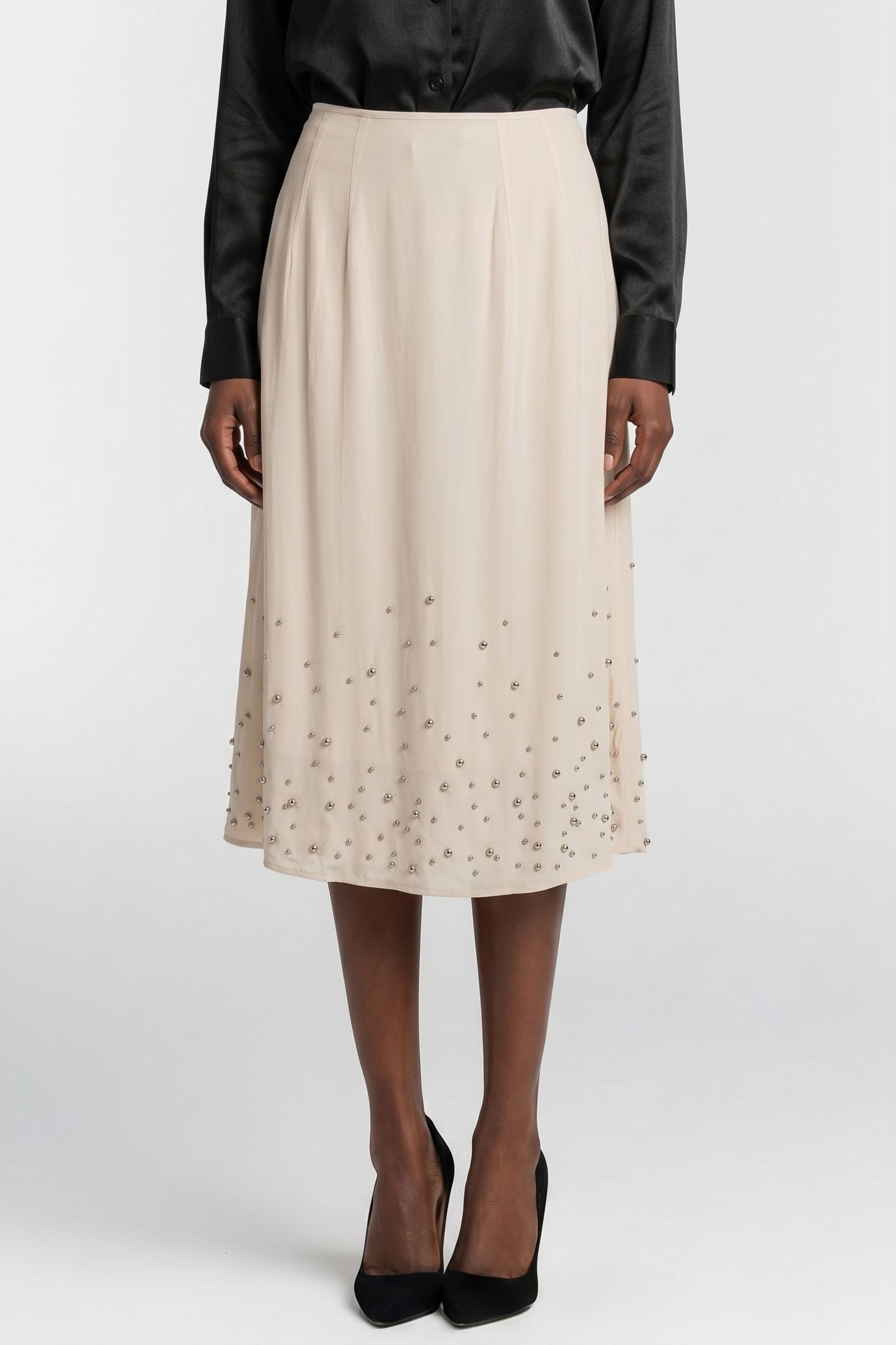 TIA SKIRT BEIGE 1