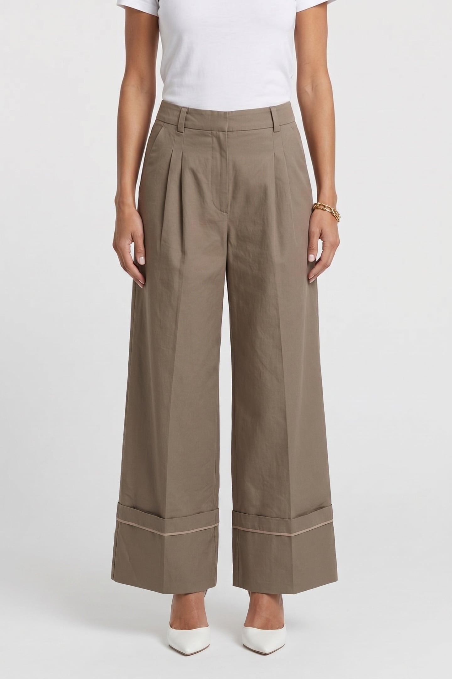 ROSSO TROUSERS BEIGE 1