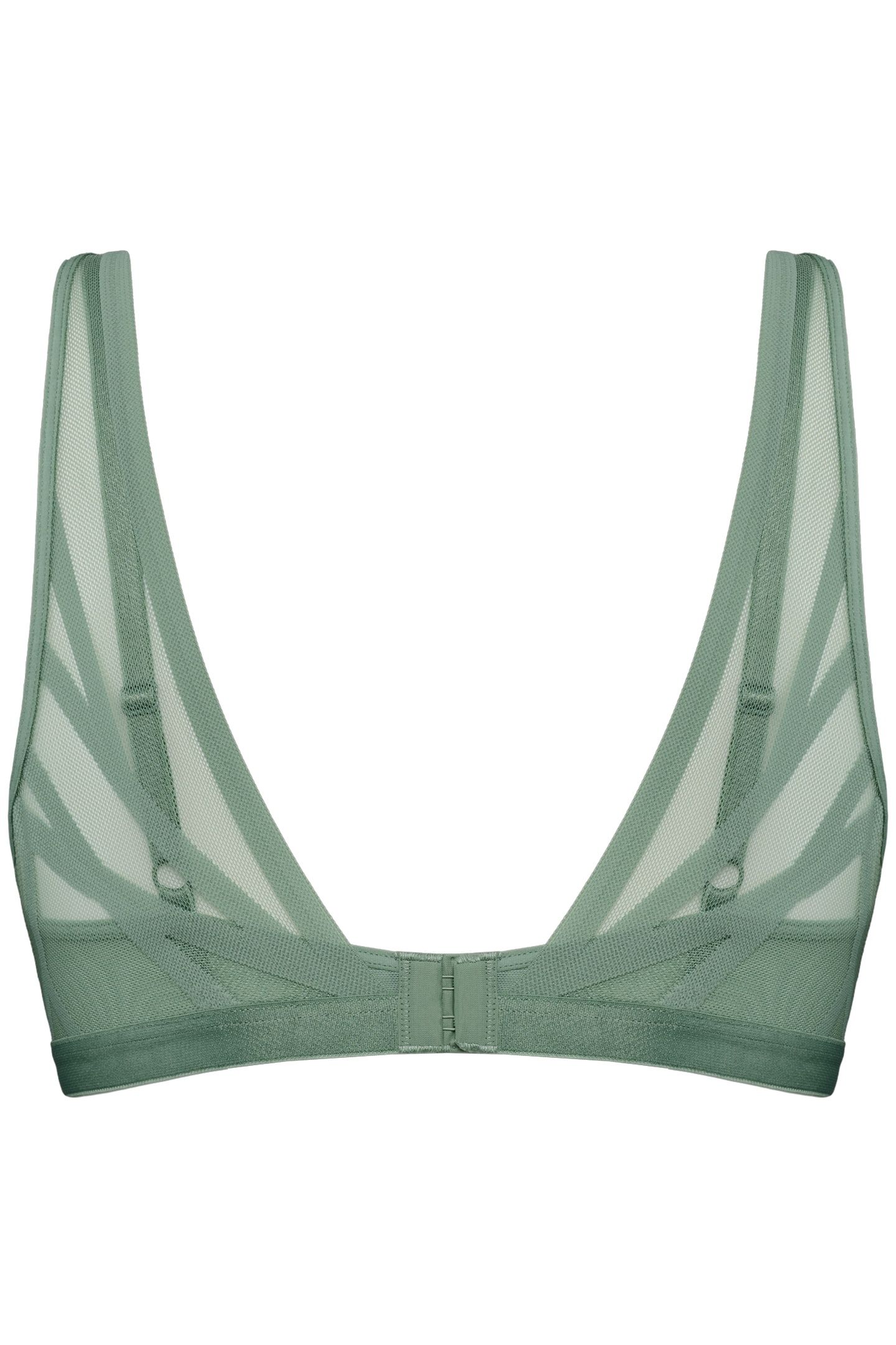 THE ILLUSIONIST BRAPLUNGE BALCONYWIRED PADDED GREEN 4