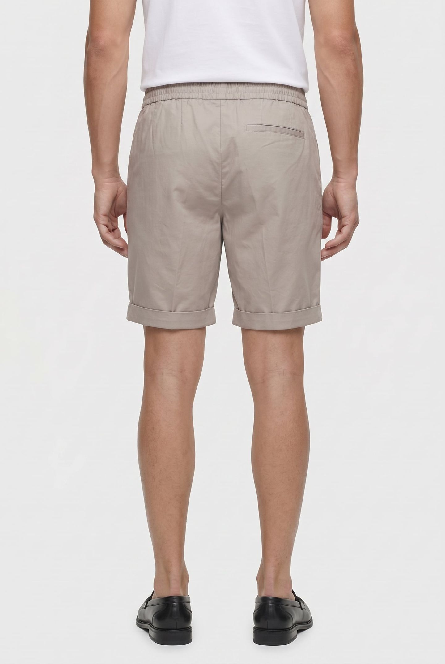LINEN BLEND SHORT NEUTRAL 2