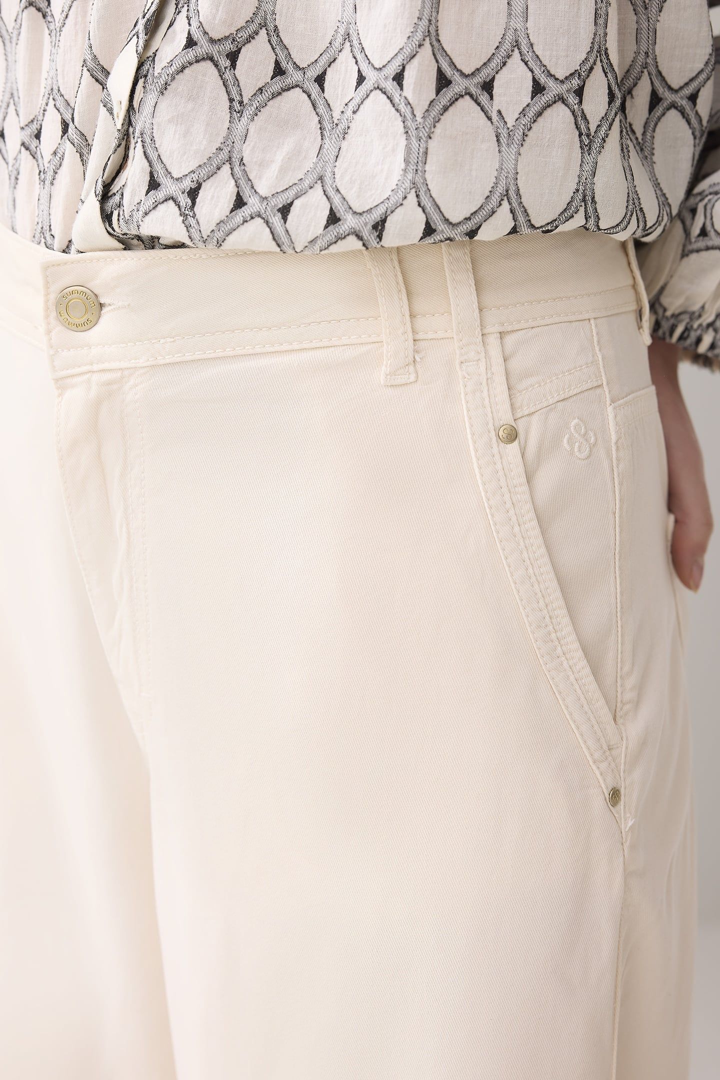 WIDELEG SKYE TENCEL IVORY 4