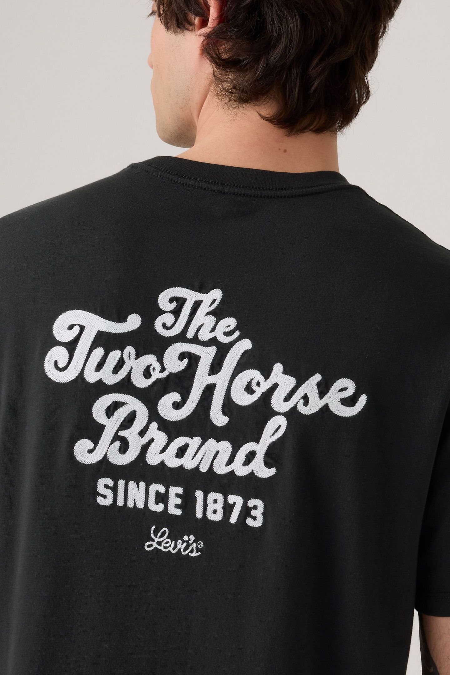 GRAPHIC CREWNECK TEE ORGINAL TWO HORSE B 3