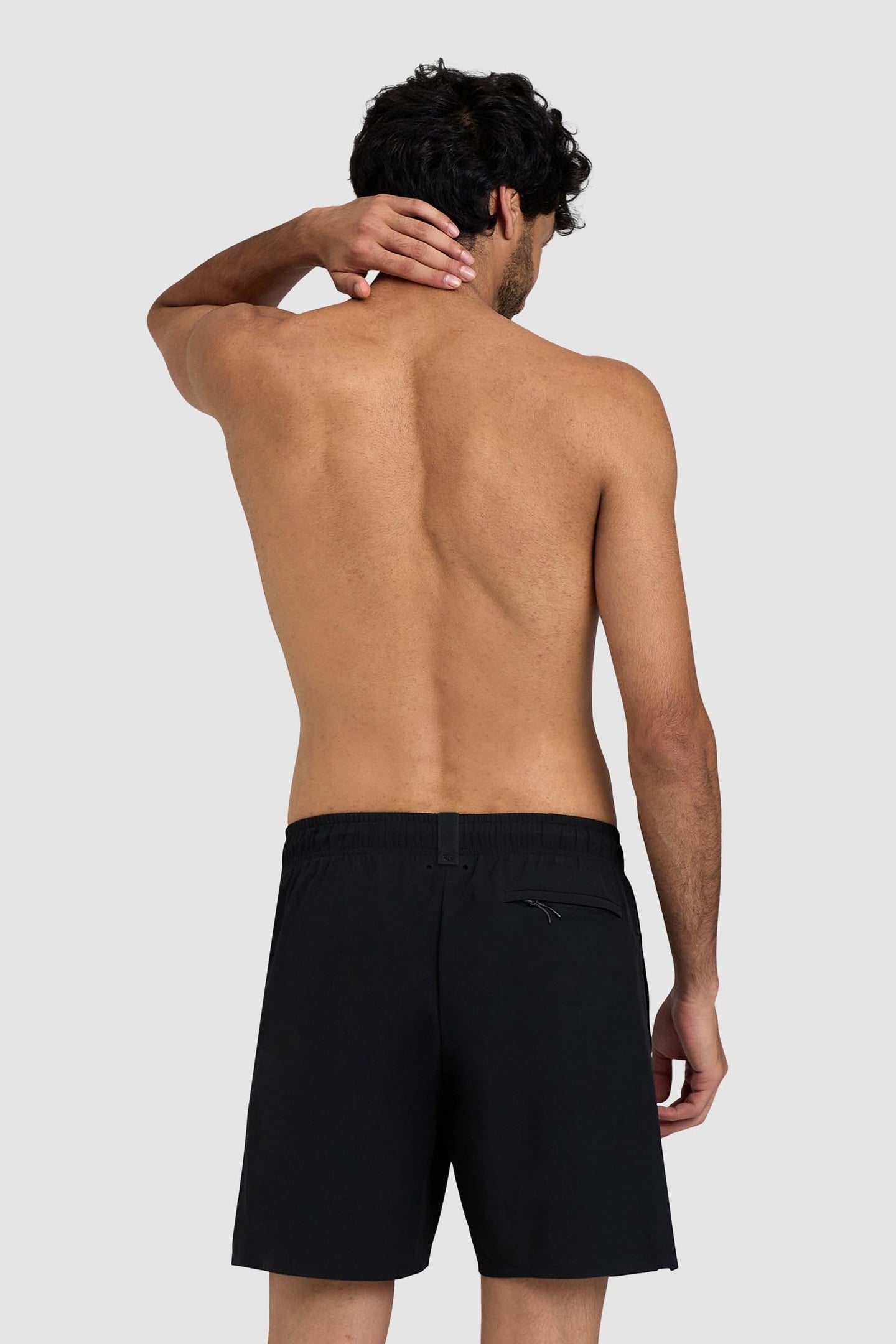 EVO BEACH BOXER SOLID BLACK 3