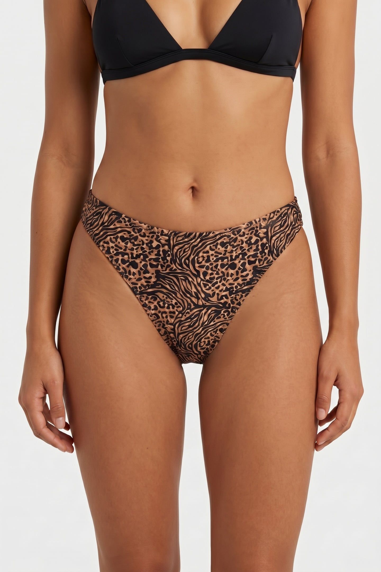 REGULAR BIKINI BOTTOM MIX ANIMAL BEIGE MIXED ANIMAL 1