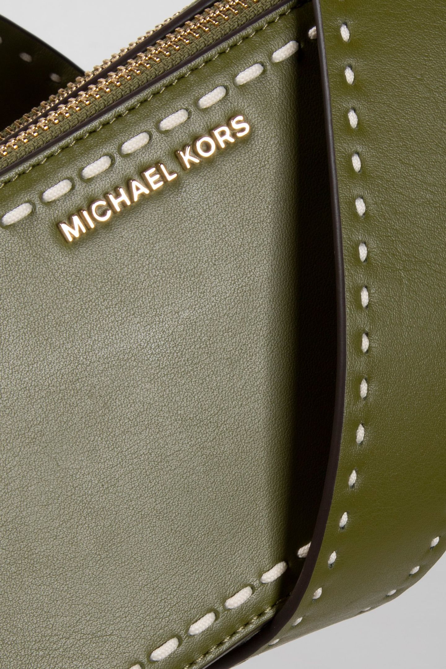 SMALL DOUBLE ZIP CAMERA CROSSBODY SMOKEY OLIVE 4