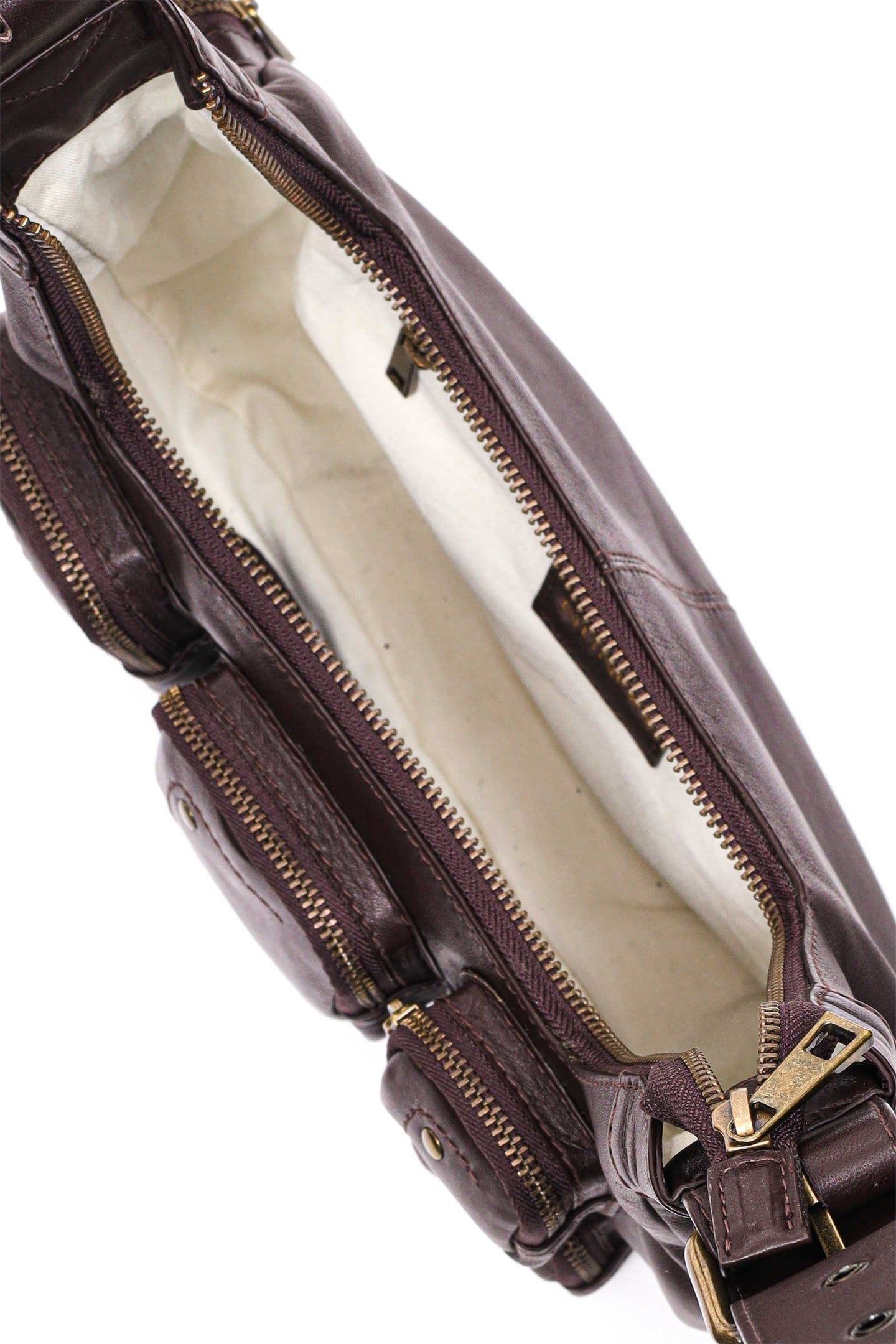 SALLY SMALL POCKET SHEEP BROWN W. GOLD 4