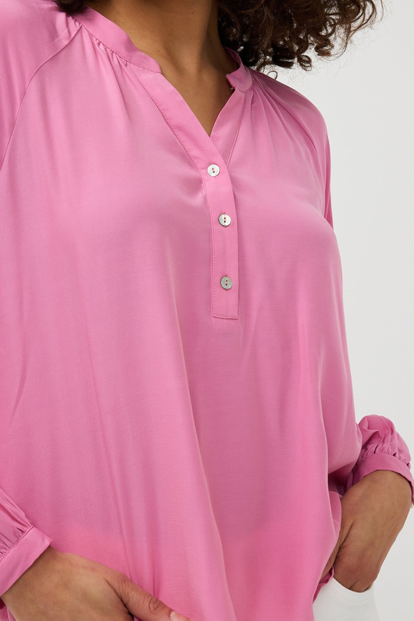 BLOUSE R-NECK RAGLAN ROSE 8