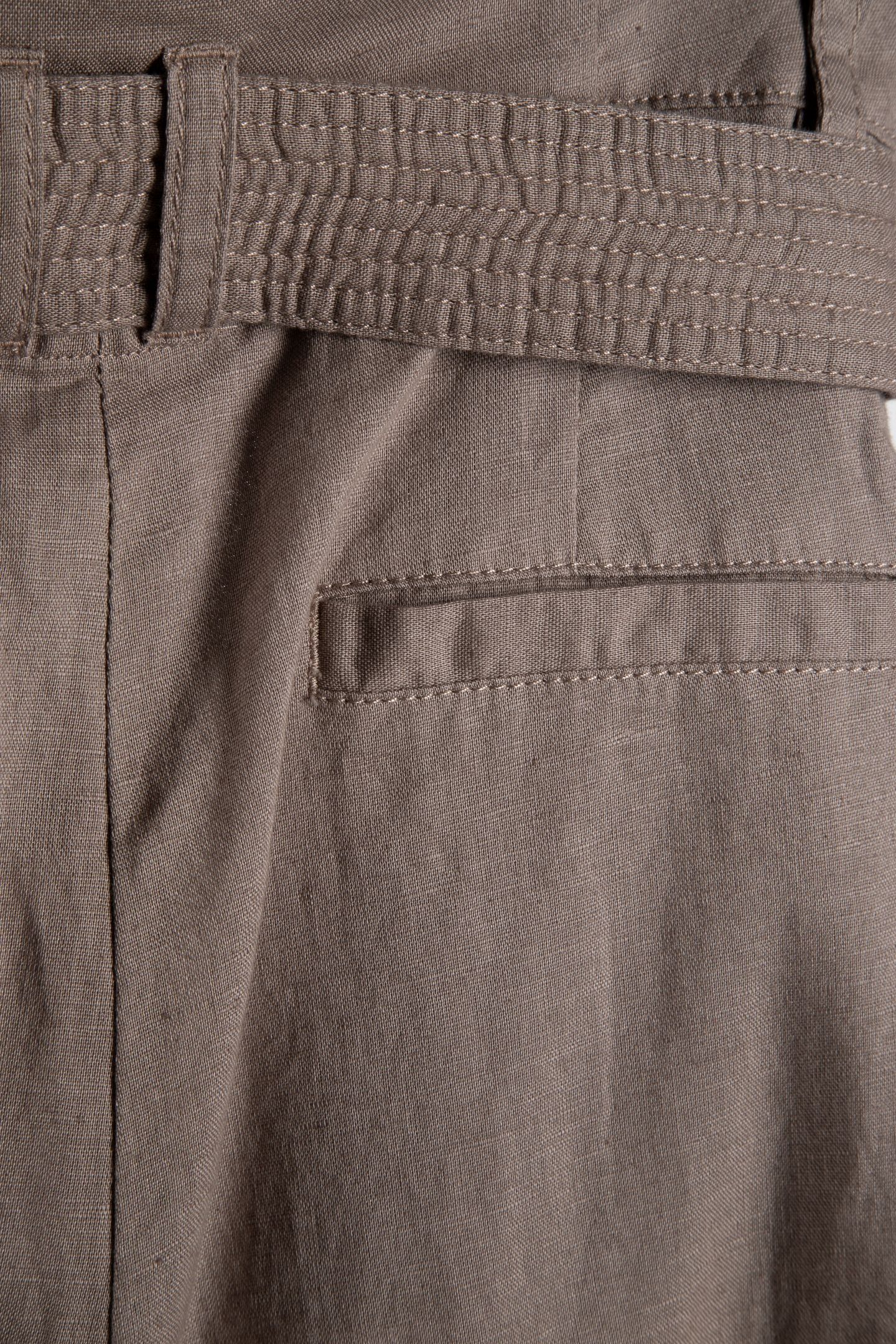 ARIA LINEN TROUSERS BEIGE 5