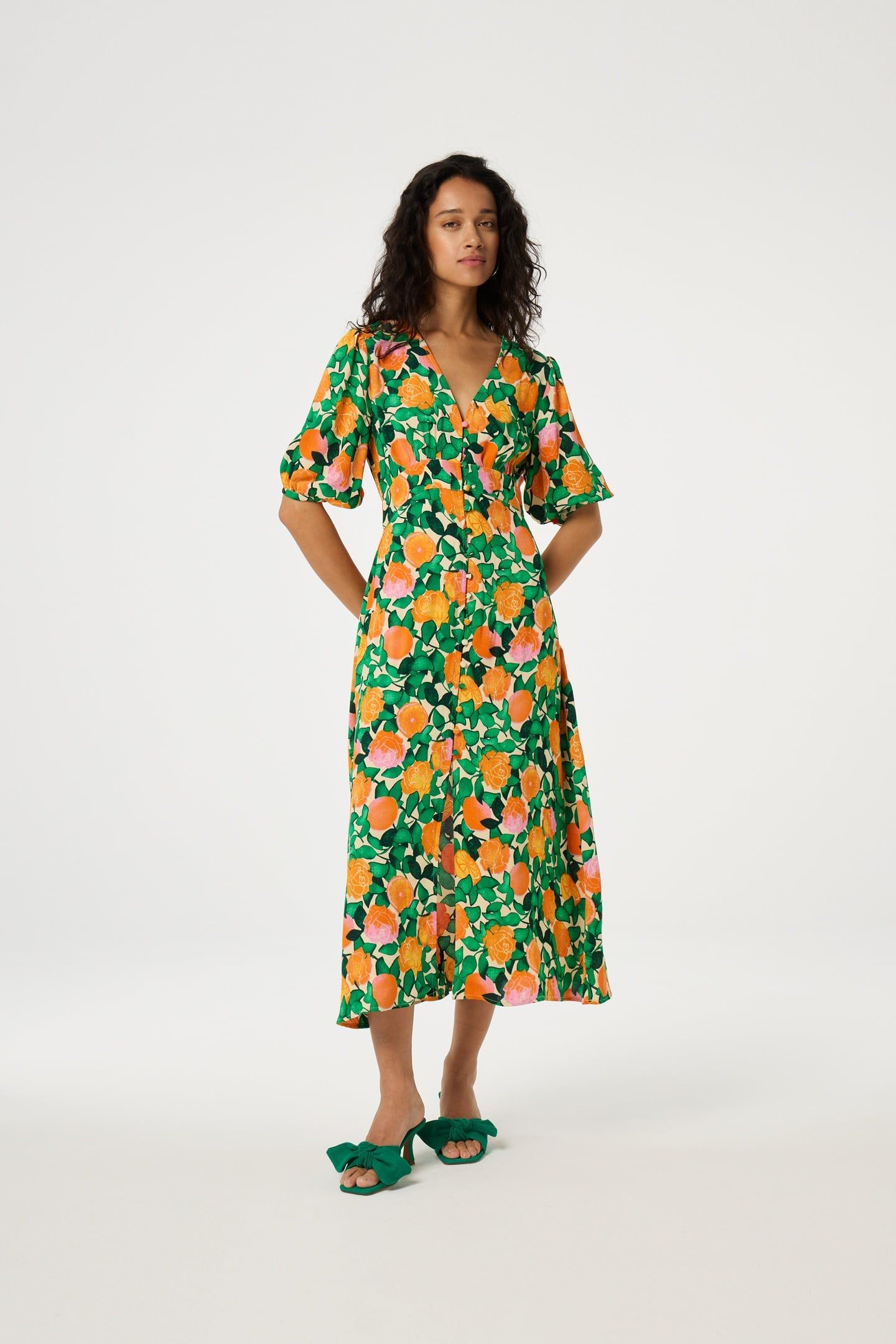 ANA DRESS GRASS IS GREENER/JUS 1